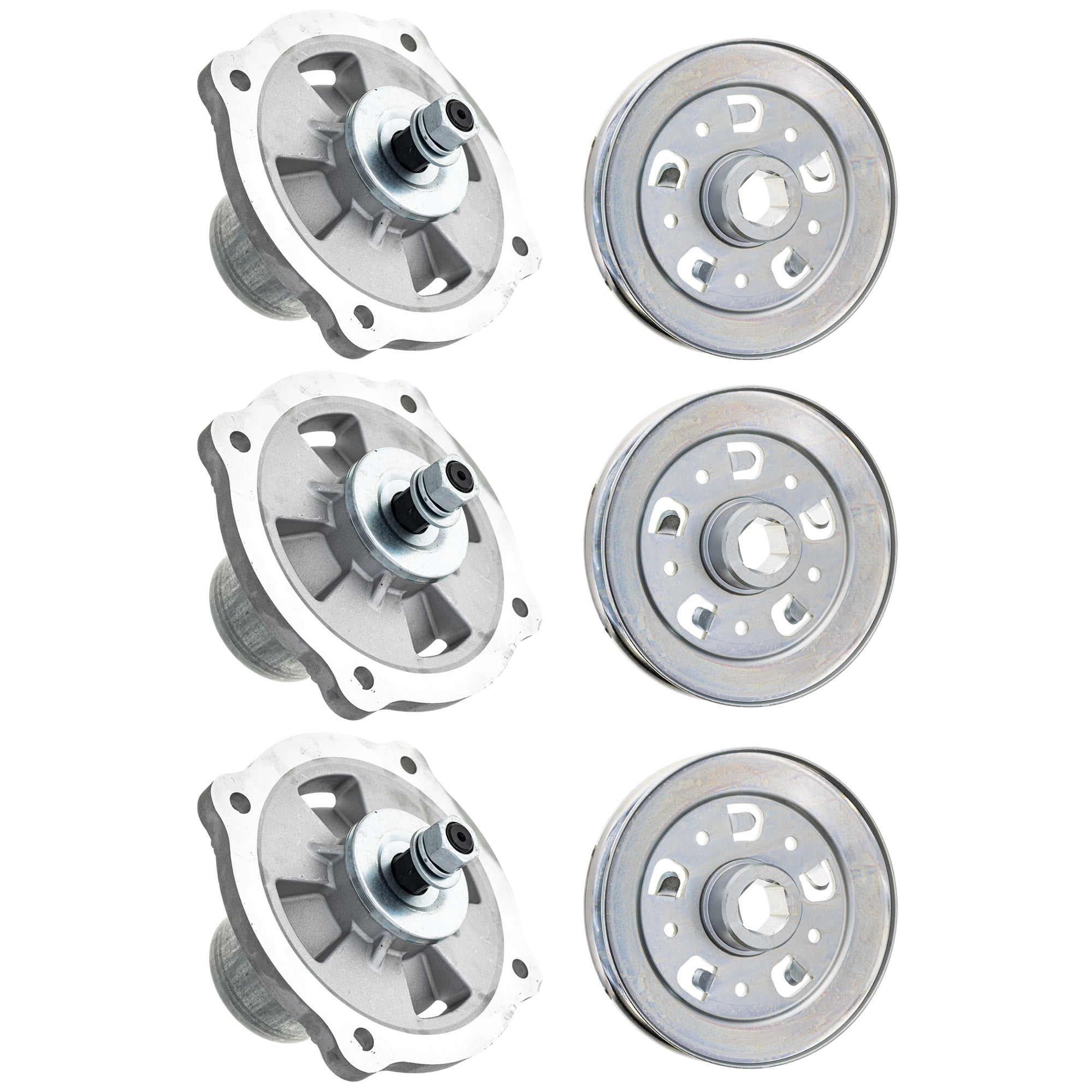Deck Spindle Kit for Kubota RCK48P-751Z K5663-34510 K5583-33582 48-inch