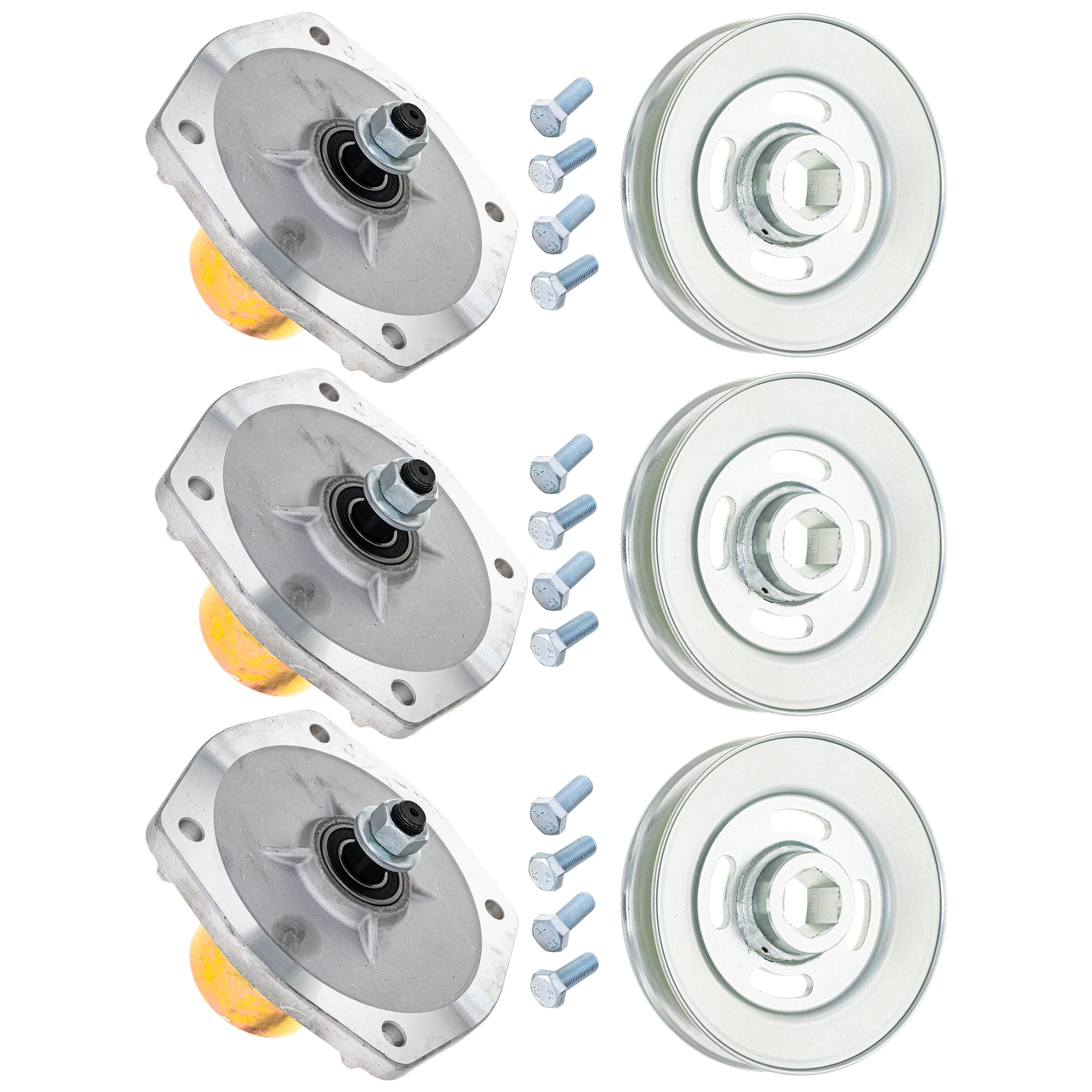 Deck Spindle Kit for Kubota RCK48P-400Z K5579-34510 K5591-34580 48-inch