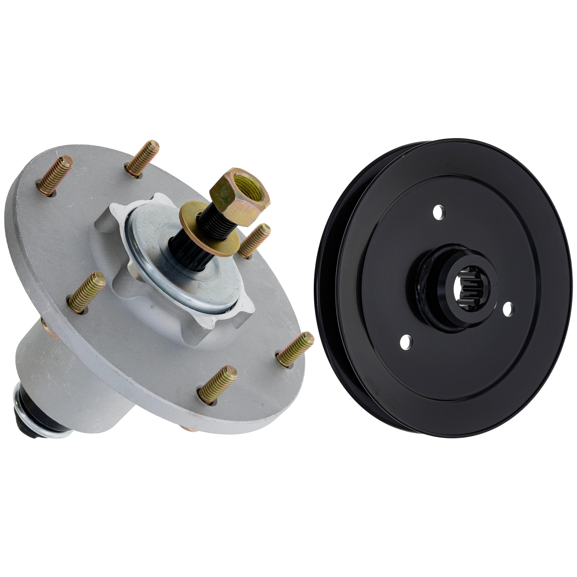 Spindle & Pulley Set For Exmark 810-KSP4332N