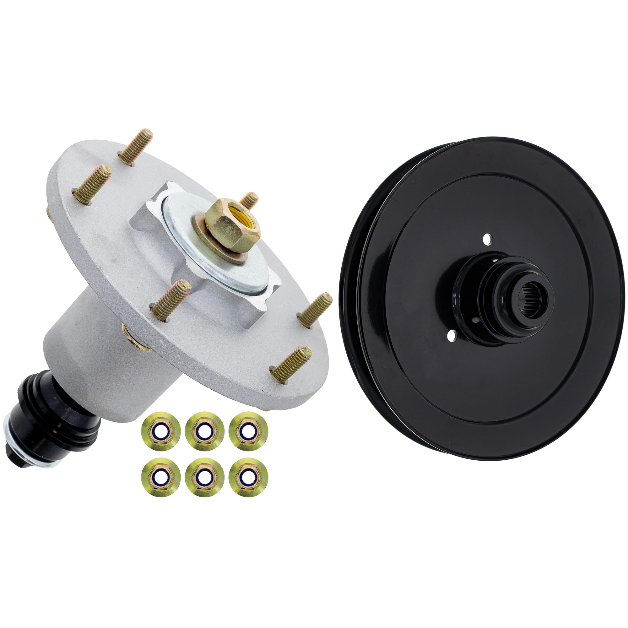 Spindle & Pulley Set For Exmark 810-KSP4333N