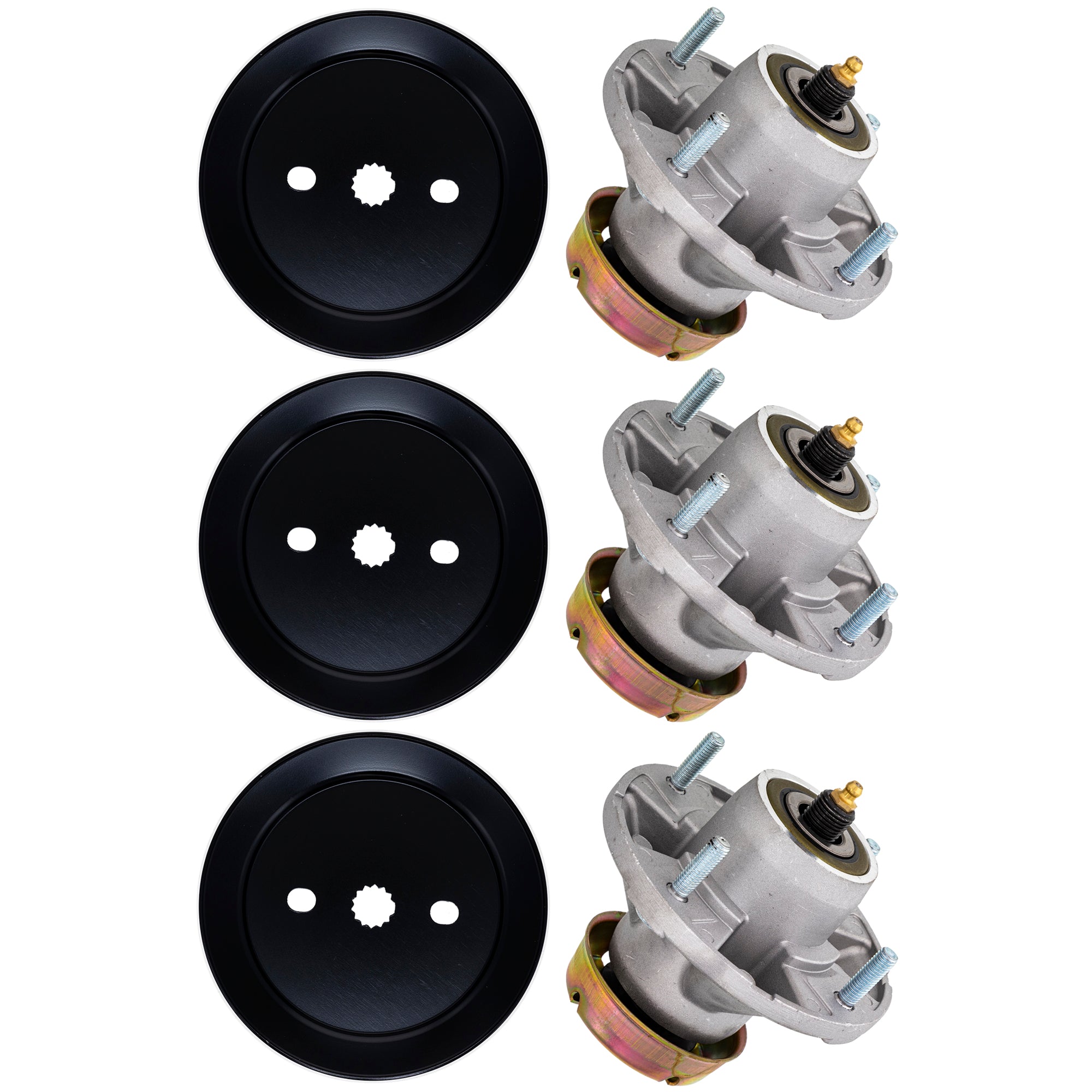 Deck Spindle Kit For John Deere 810-KSP4369N | 3-PACK