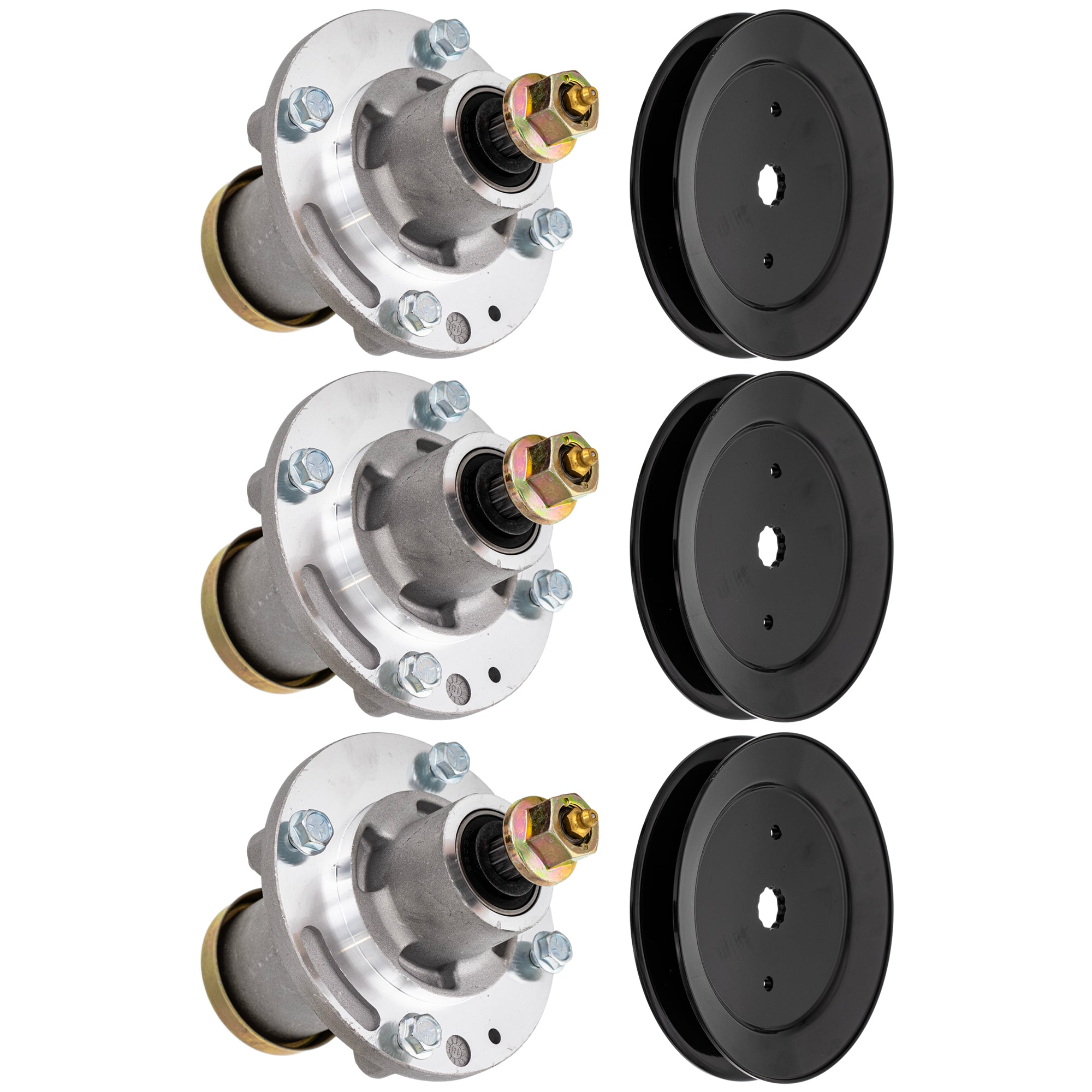Deck Spindle Kit For Husqvarna 810-KSP4361N | 3-PACK