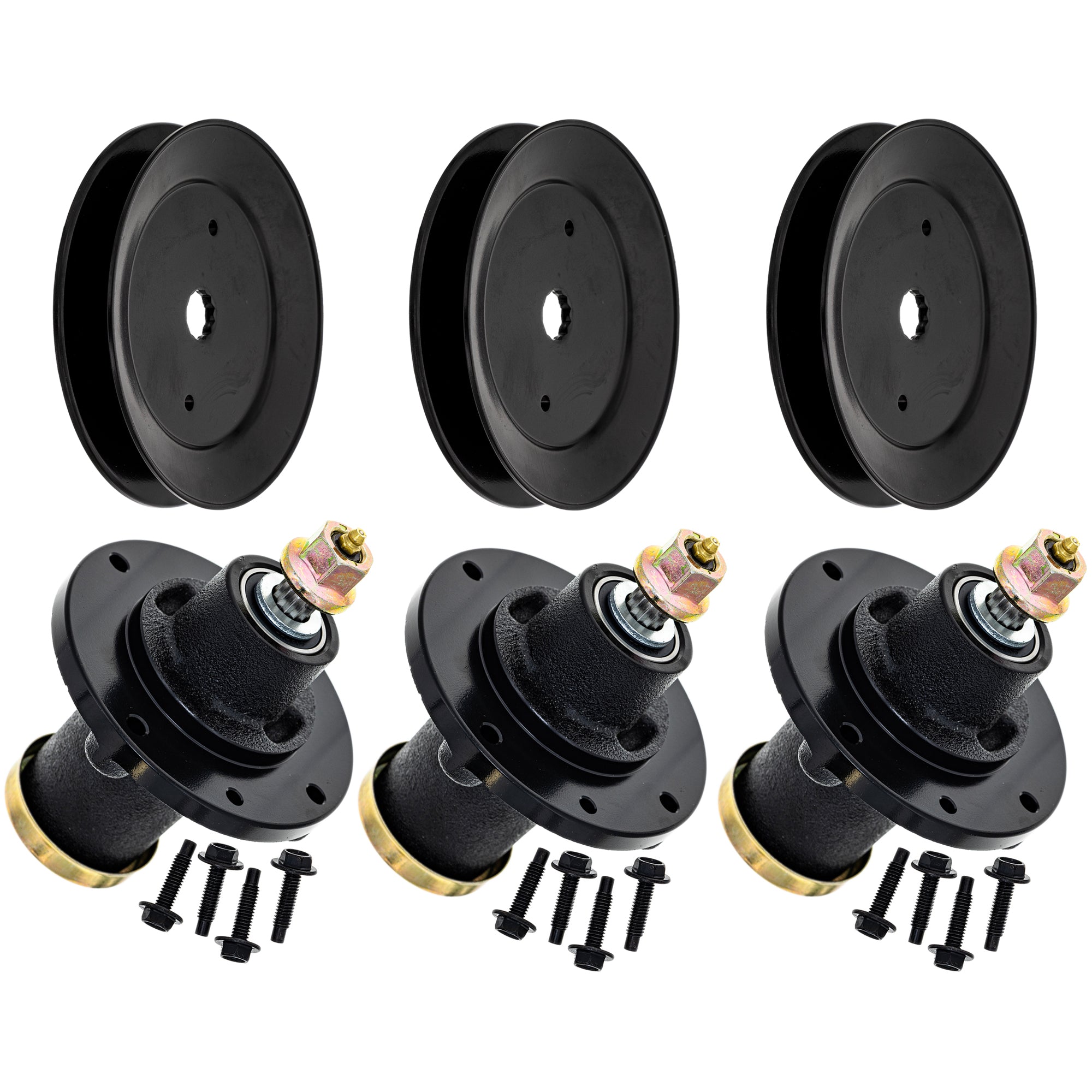 Deck Spindle Kit For Husqvarna RedMax 810-KSP4373N | 3-PACK
