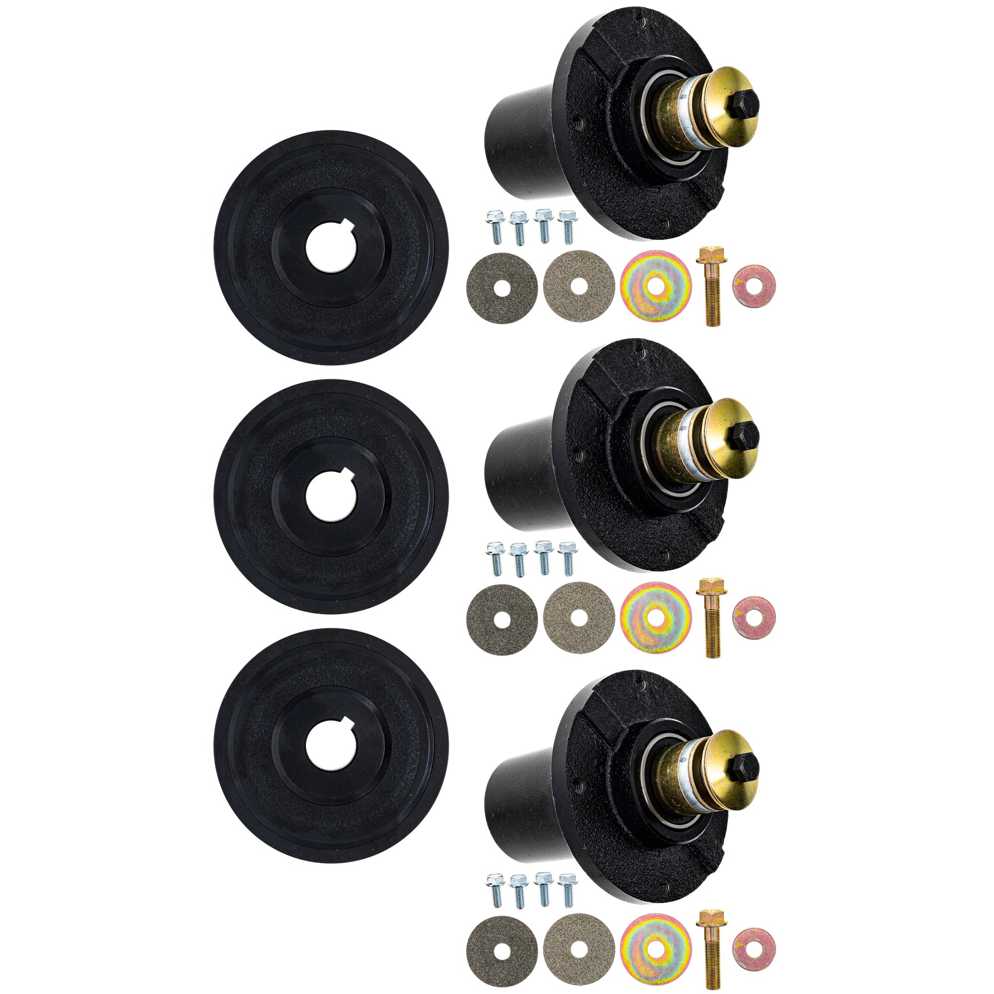 Spindle Kit for Grasshopper 9348 9148 48-Inch Deck 623784 414696 3 Pack