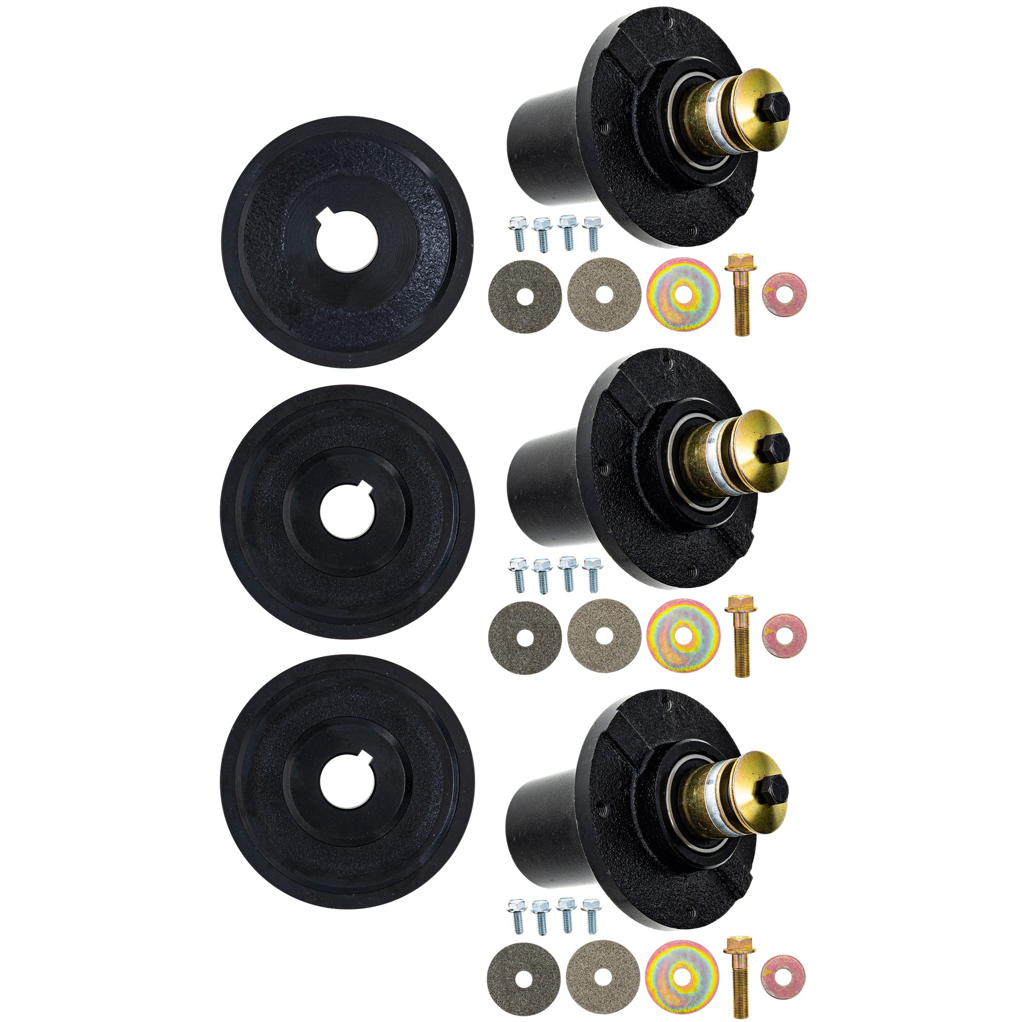 Spindle Kit Set for Grasshopper 9548 9648 48-Inch Deck 623784 414696 414685