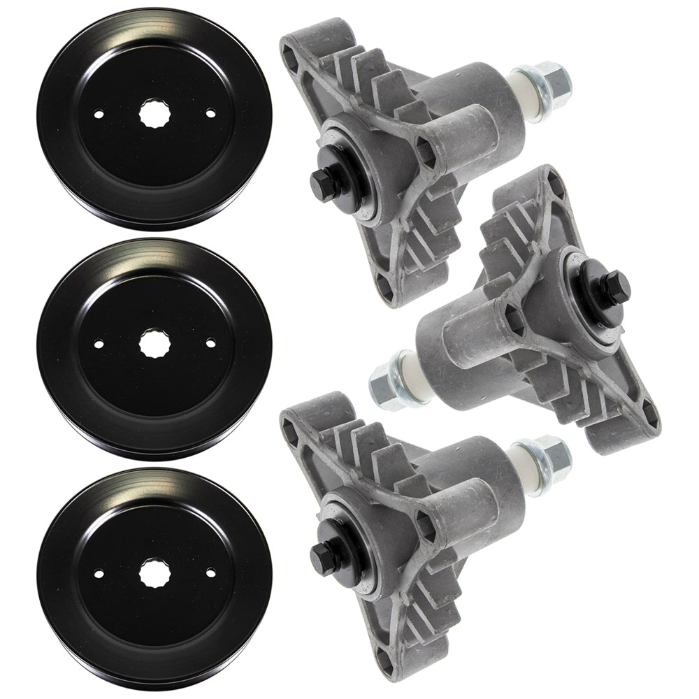 Spindle & Pulley Kit For AYP Poulan Pro Husqvarna | 1-PACK