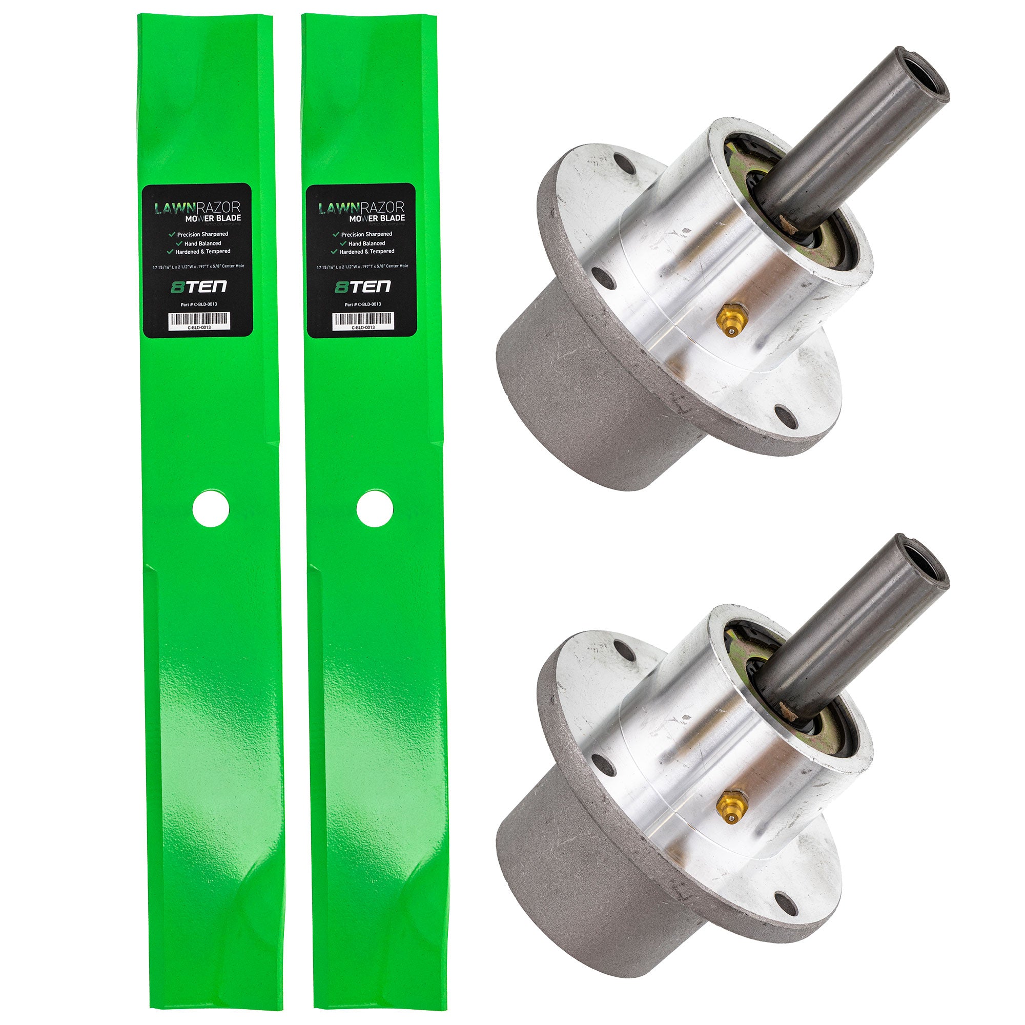 Deck Spindle & Mower Blade Kit For Ferris MK1002143