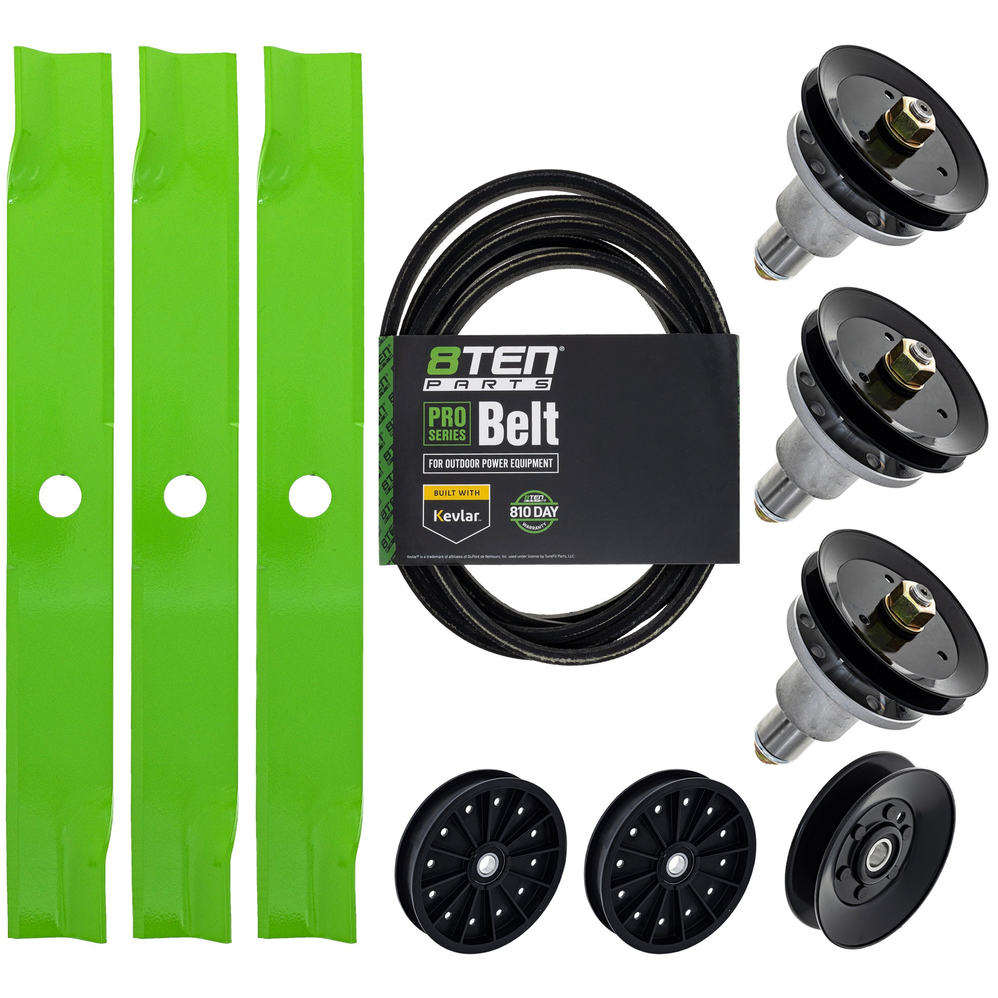 Blade Spindle Belt Idler Deck Kit For Exmark MK1009591