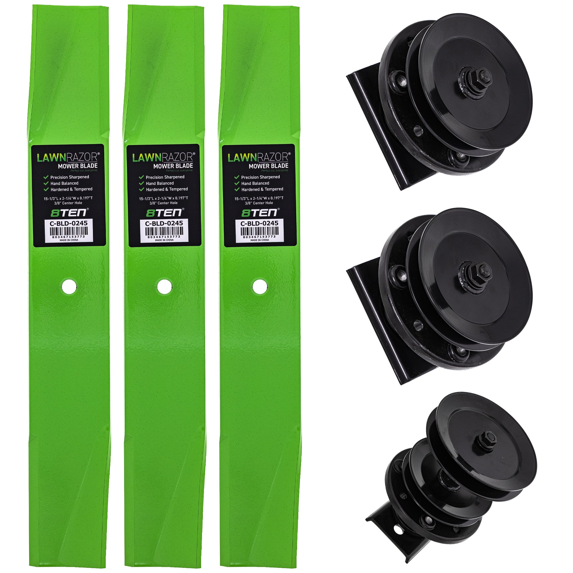 Blade Spindle Deck Kit For AYP Poulan Roper MK1009627