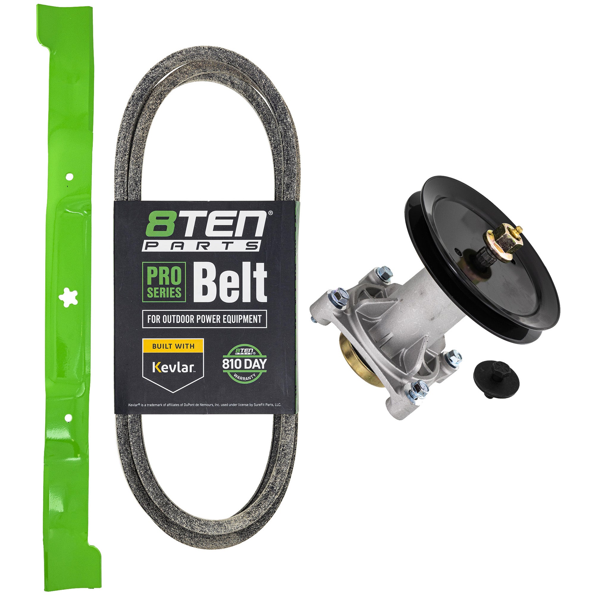 Blade Spindle Belt Deck Kit For Husqvarna Jonsered Poulan MK1009724