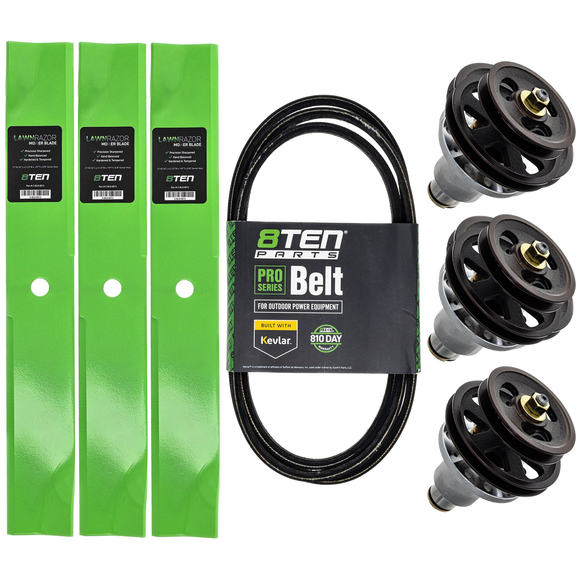 Blade Spindle Belt Deck Kit For Exmark MK1009771