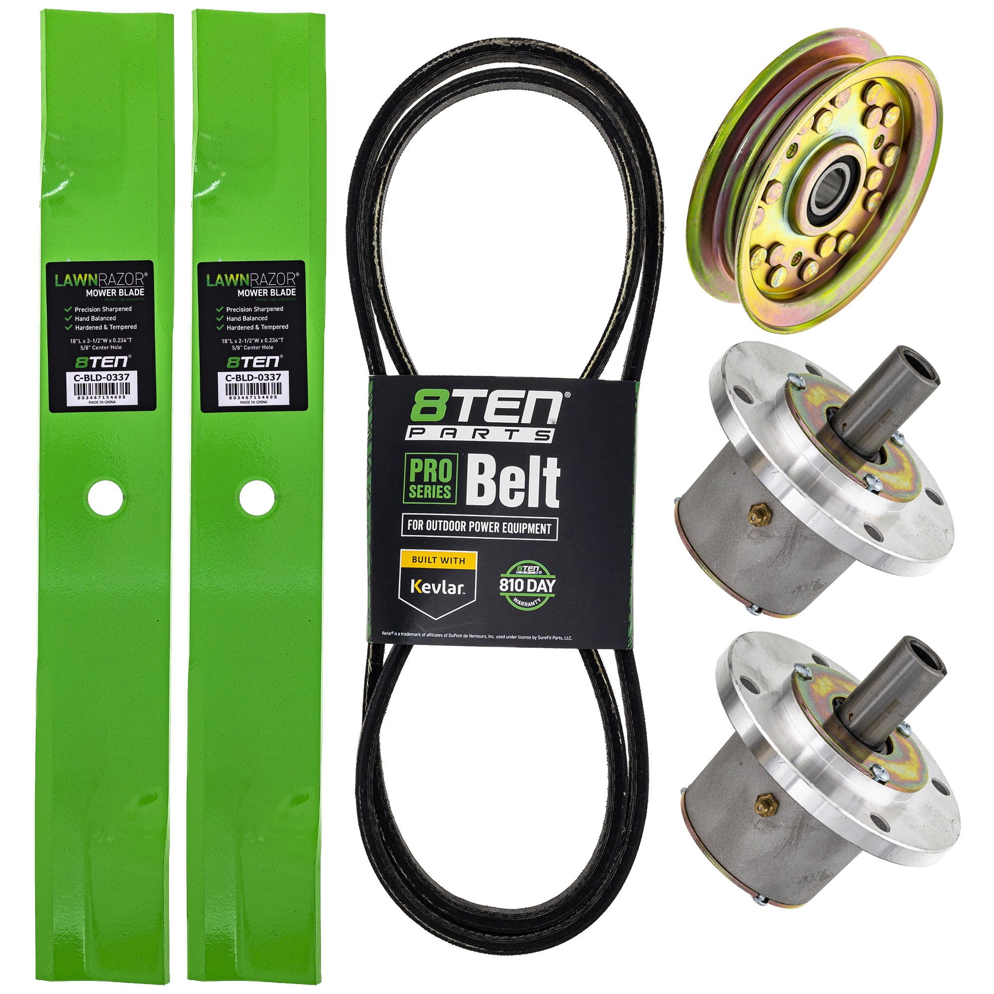 Blade Spindle Belt Idler Deck Kit For Exmark MK1009817