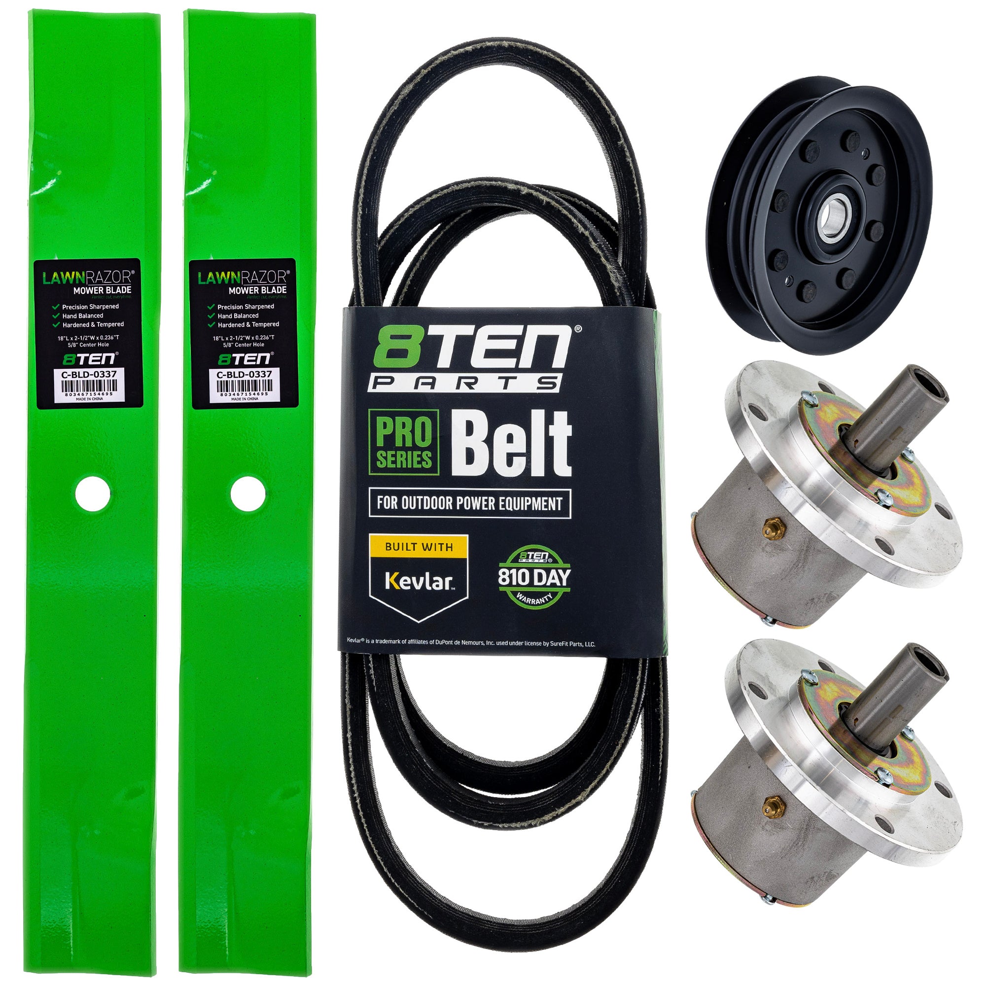 Blade Spindle Belt Idler Deck Kit For Exmark MK1009827