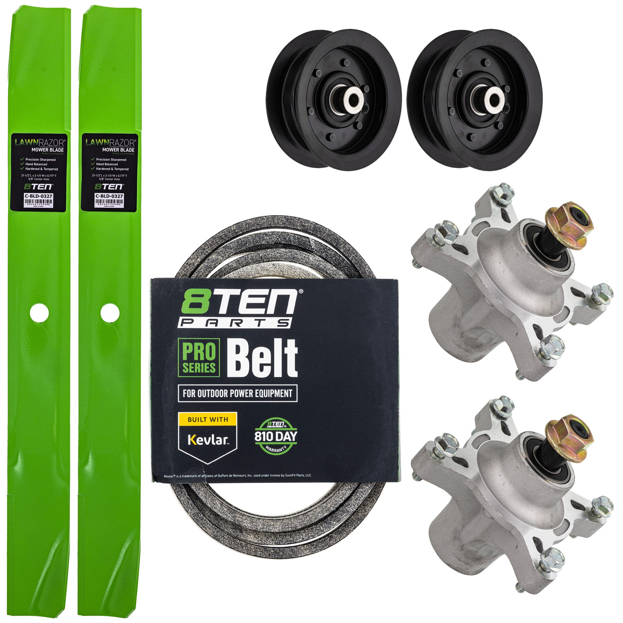 Blade Spindle Belt Idler Deck Kit For Toro MK1009848