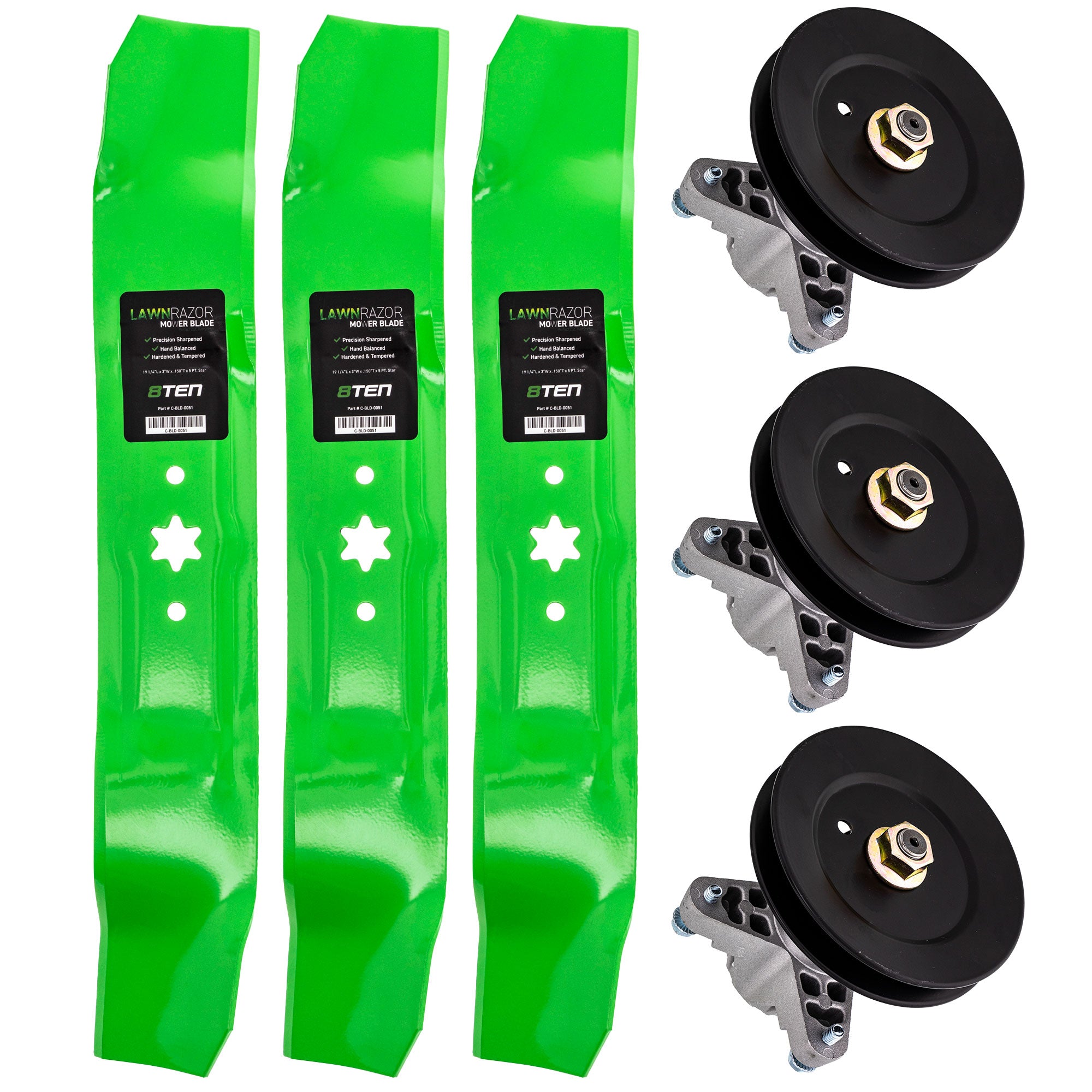 Blade Spindle Deck Kit For Columbia Yard-Machines Murray MK1009972