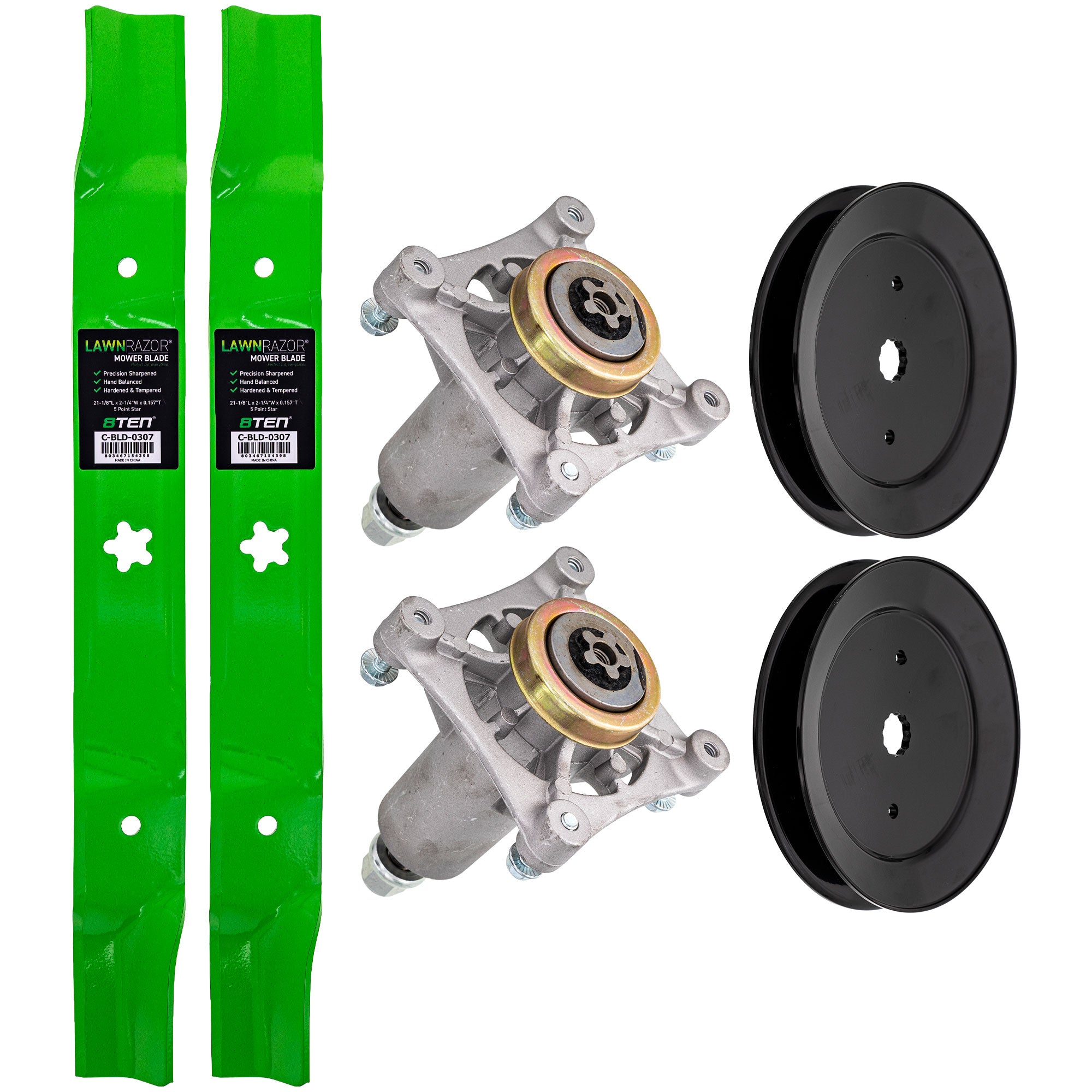 Blade Spindle Pulley Deck Kit For Ariens MK1009986