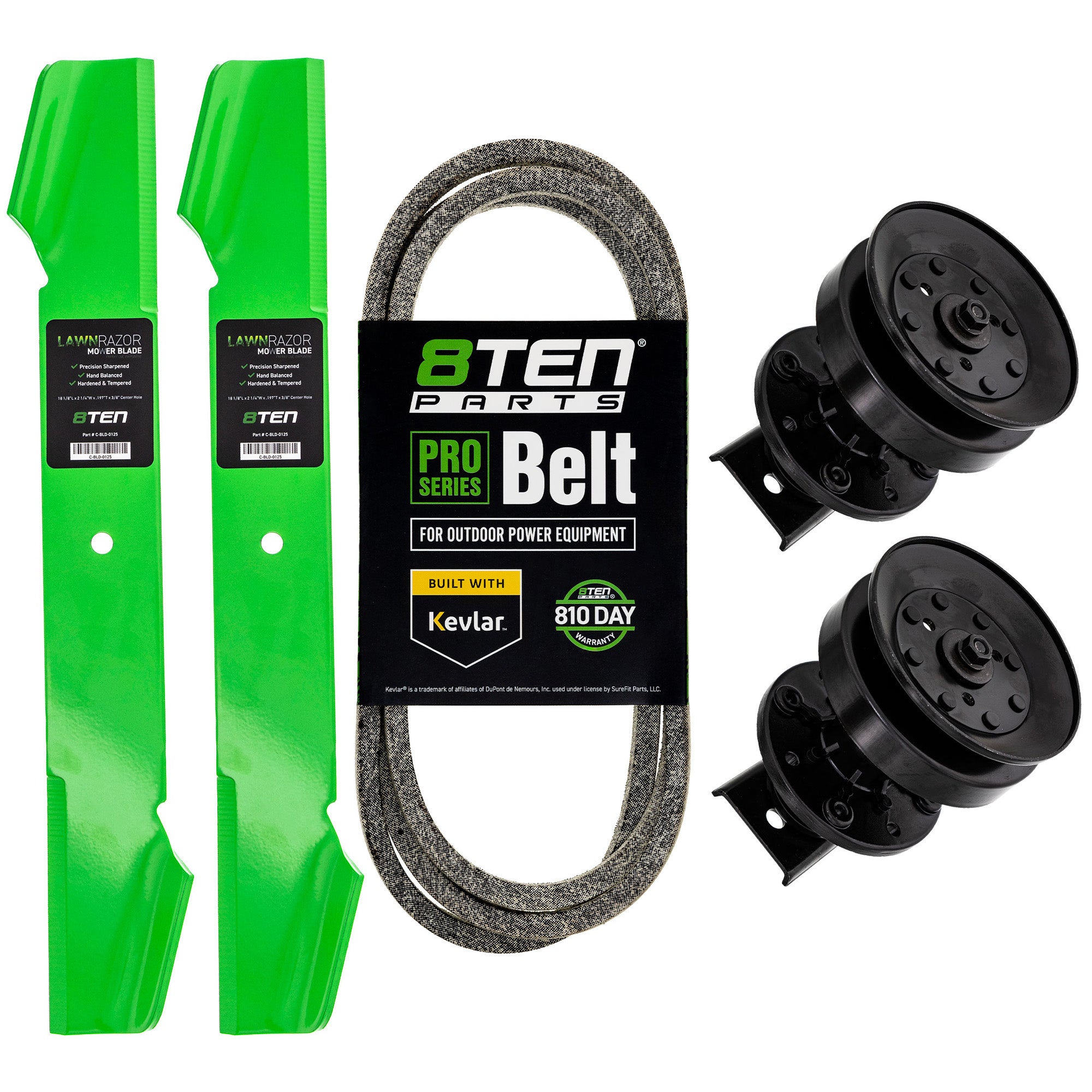 Blade Spindle Belt Deck Kit For Roper Poulan Pro Weed Eater MK1010021