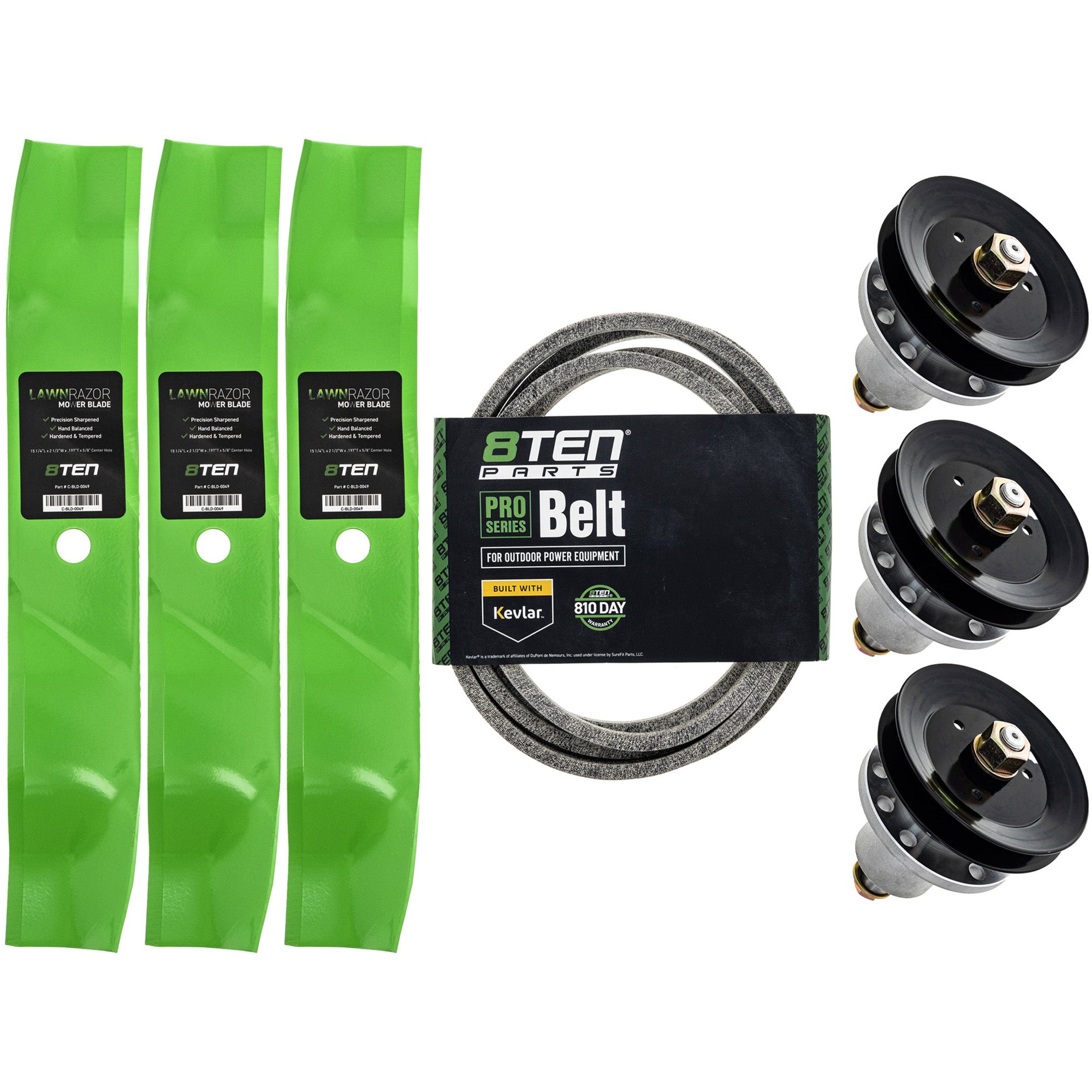 Blade Spindle Belt Deck Kit For Exmark MK1010029