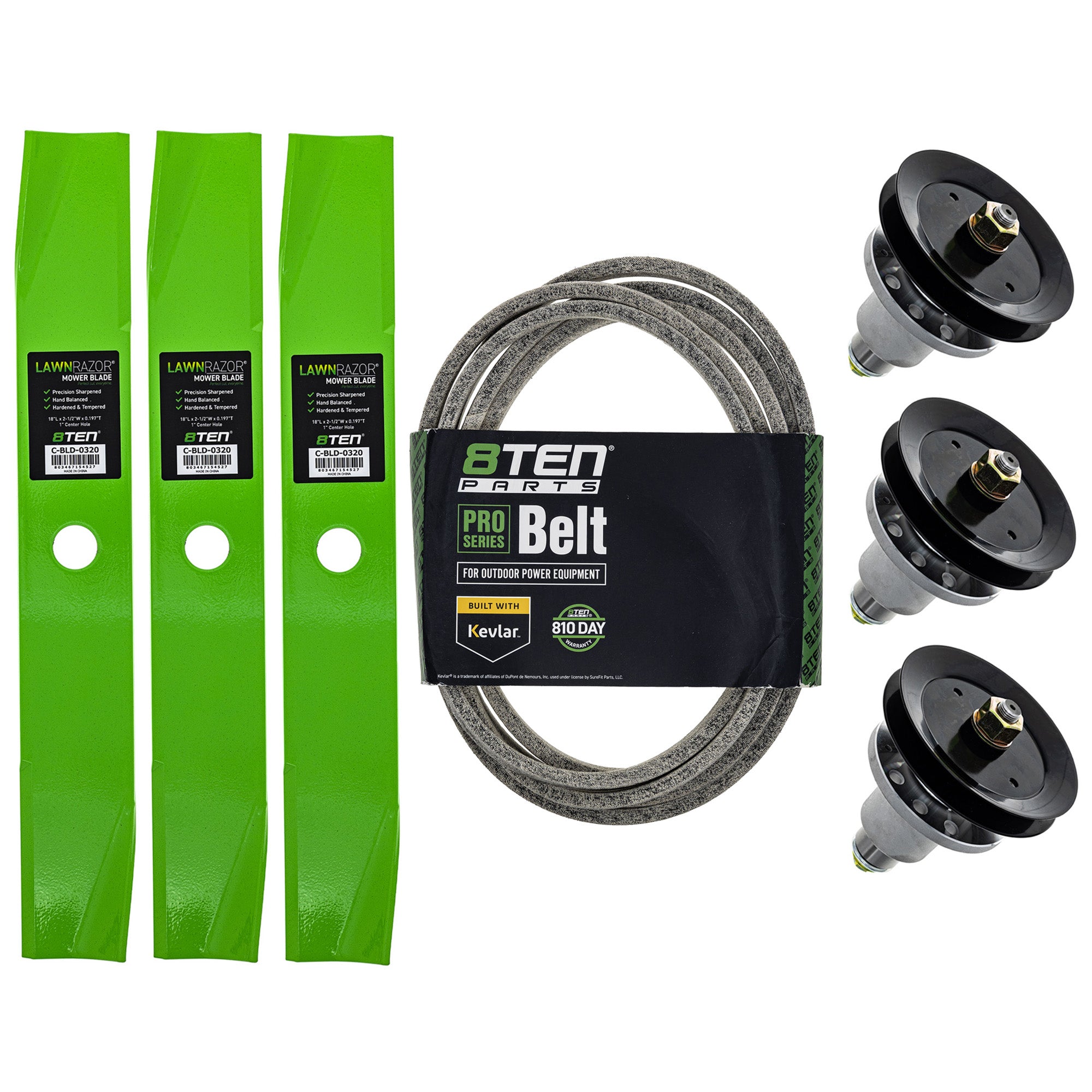 Blade Spindle Belt Deck Kit For Exmark MK1010067