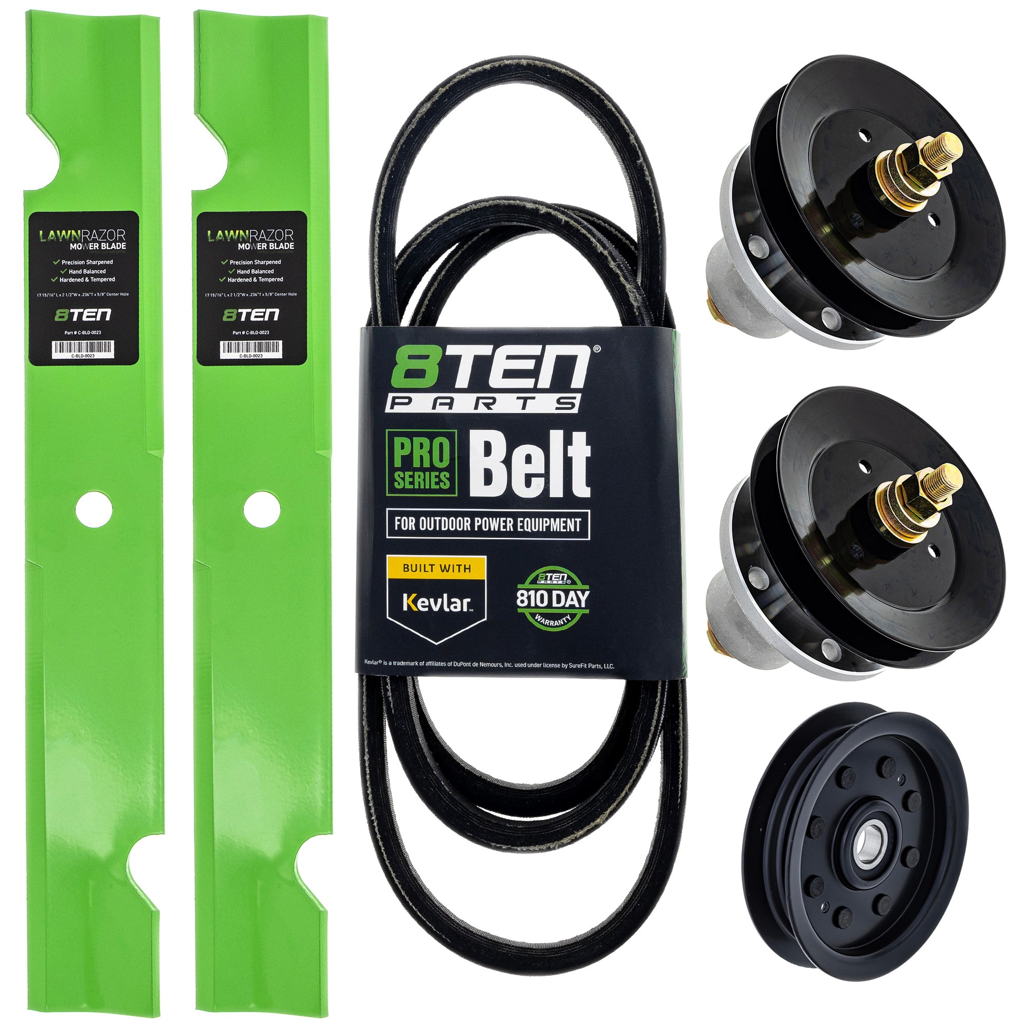 Blade Spindle Belt Idler Deck Kit For Exmark MK1010185