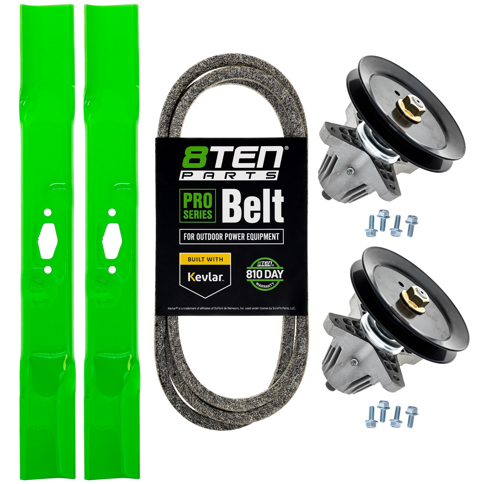 Blade Spindle Belt Deck Kit For Cub Cadet Yard Machines Craftsman MK1012240