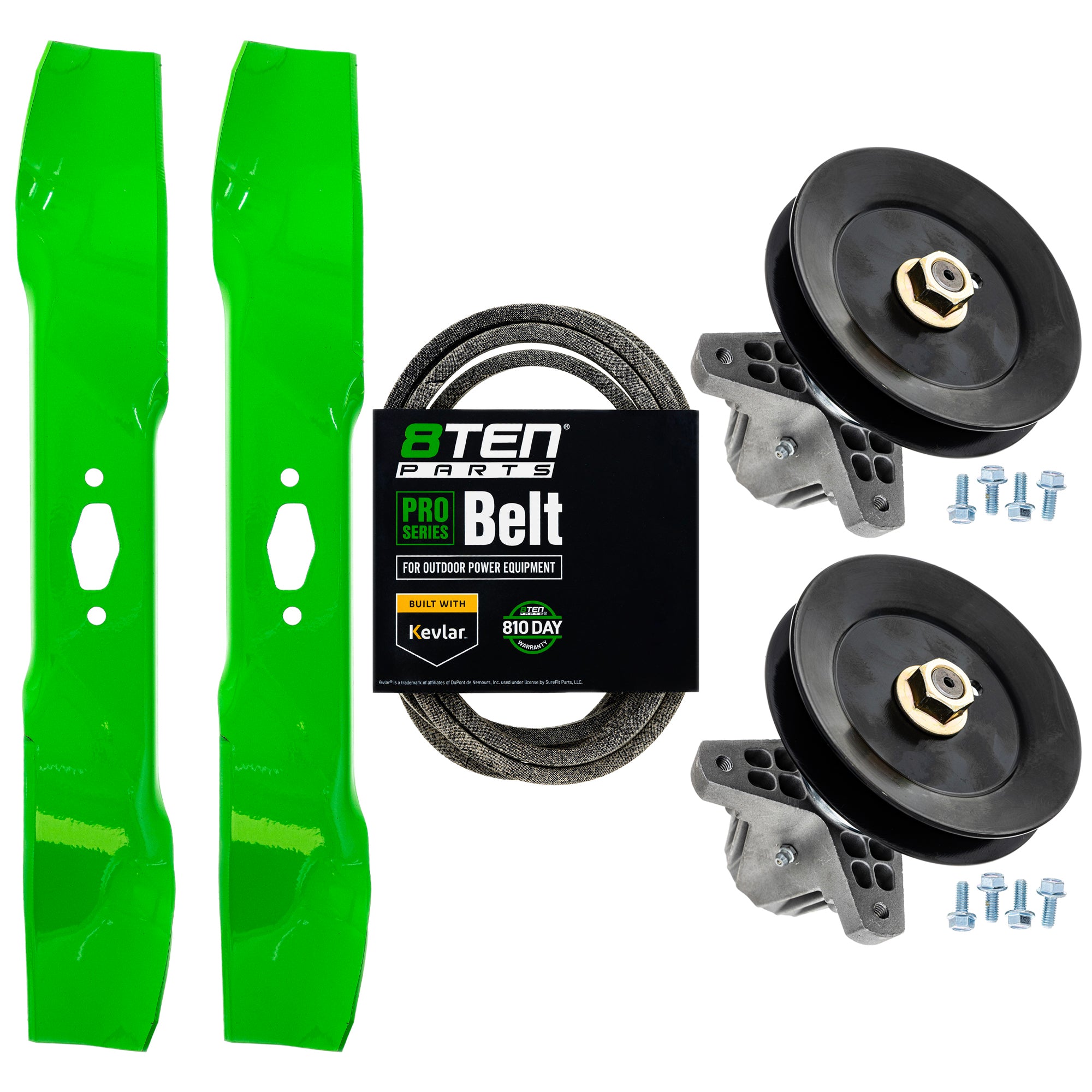Blade Spindle Belt Deck Kit For Troy-Bilt Craftsman Columbia MK1012243