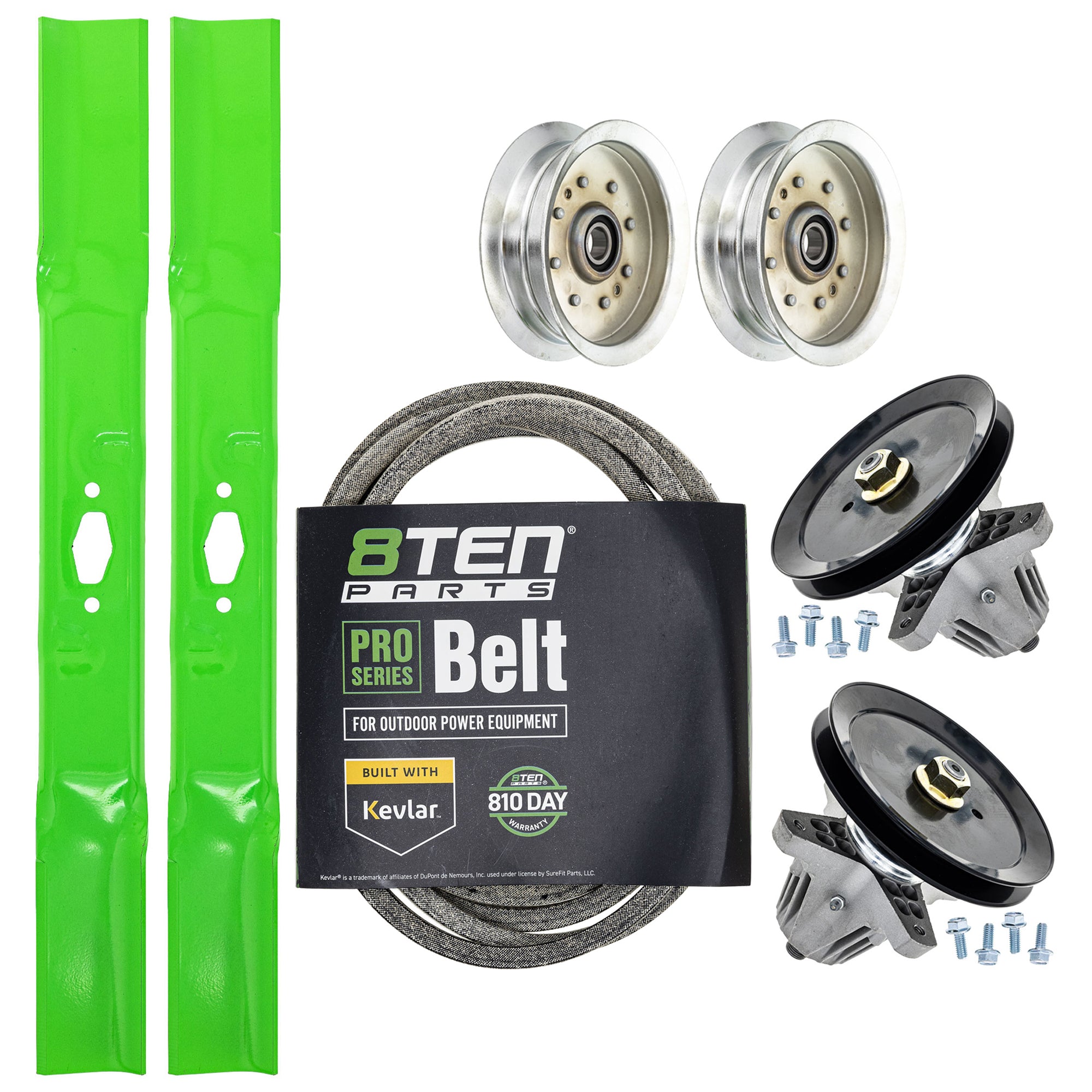 Blade Spindle Belt Idler Deck Kit For Troy-Bilt Cub Cadet Craftsman MK1012262