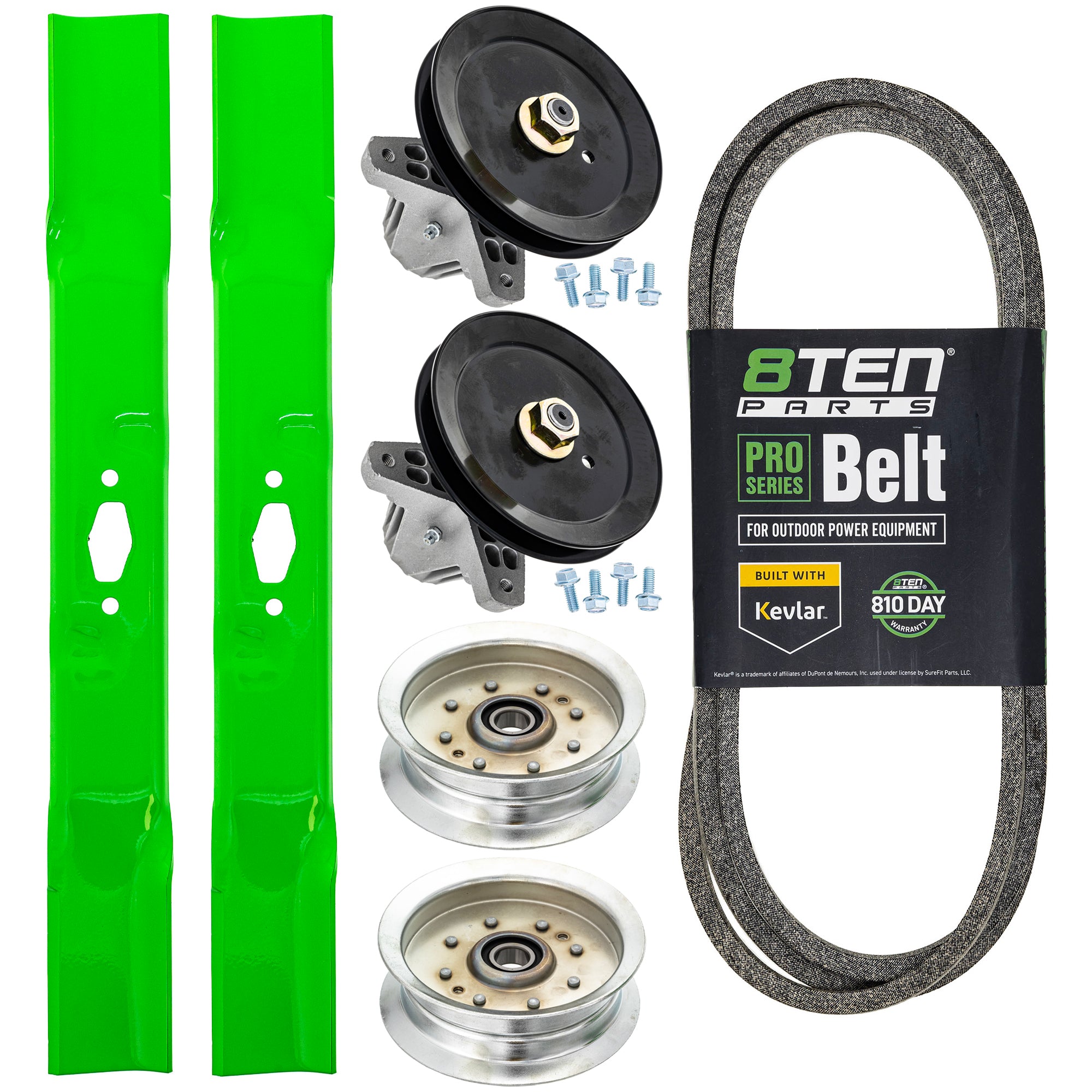 Blade Spindle Belt Idler Deck Kit For Cub Cadet MK1012267