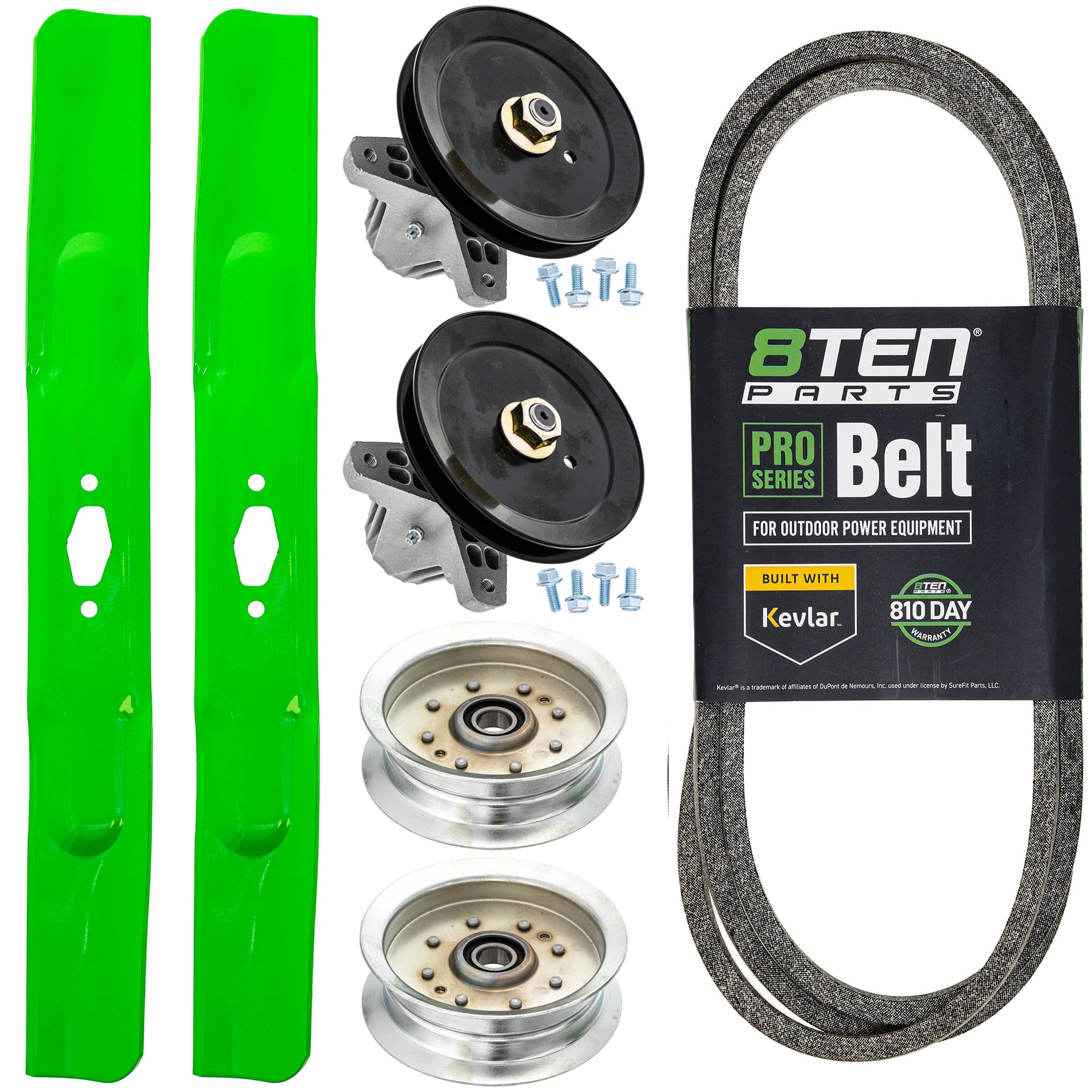 Blade Spindle Belt Idler Deck Kit For Cub Cadet MK1012269