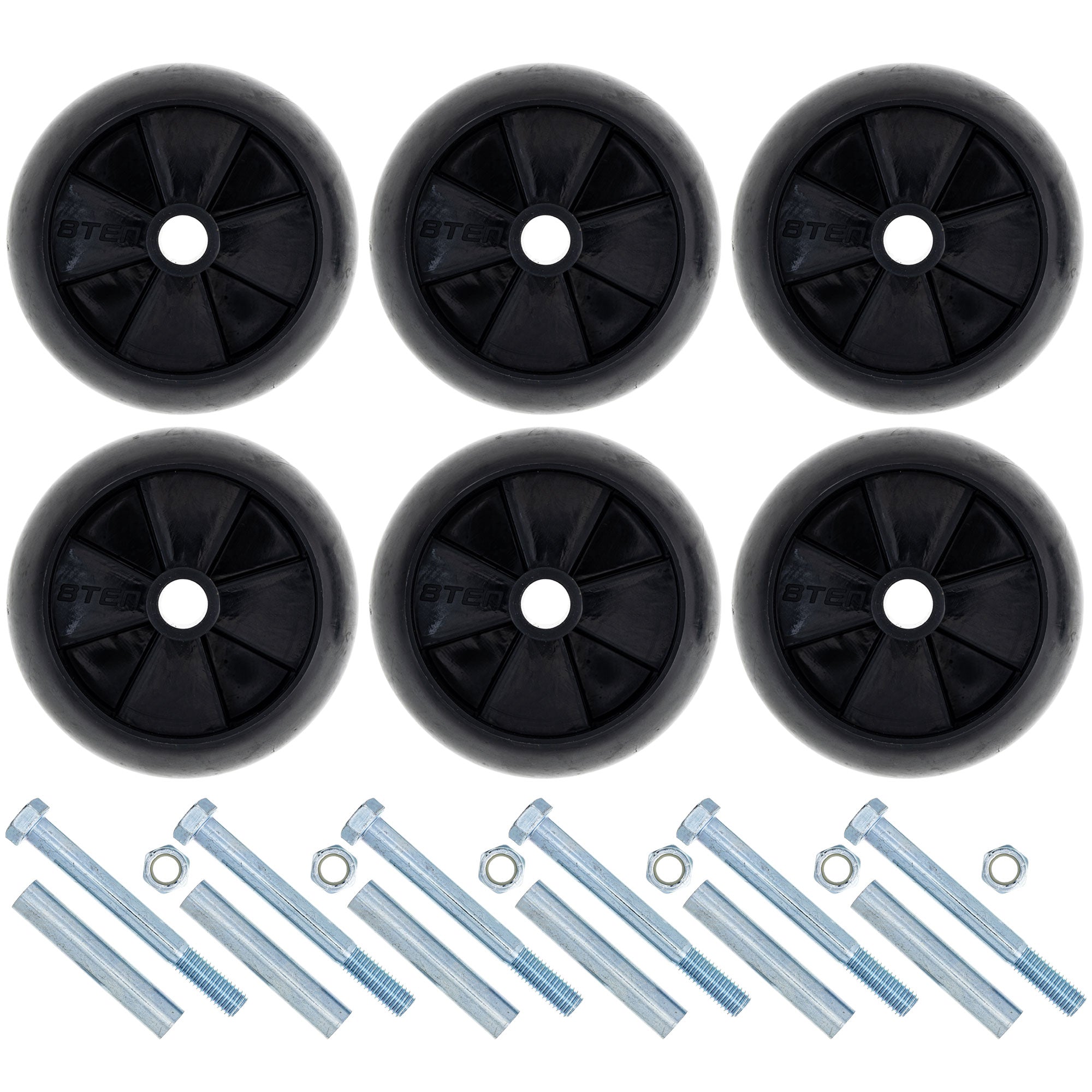 Deck Wheel Kit with Hardware For Gravely MK1012413