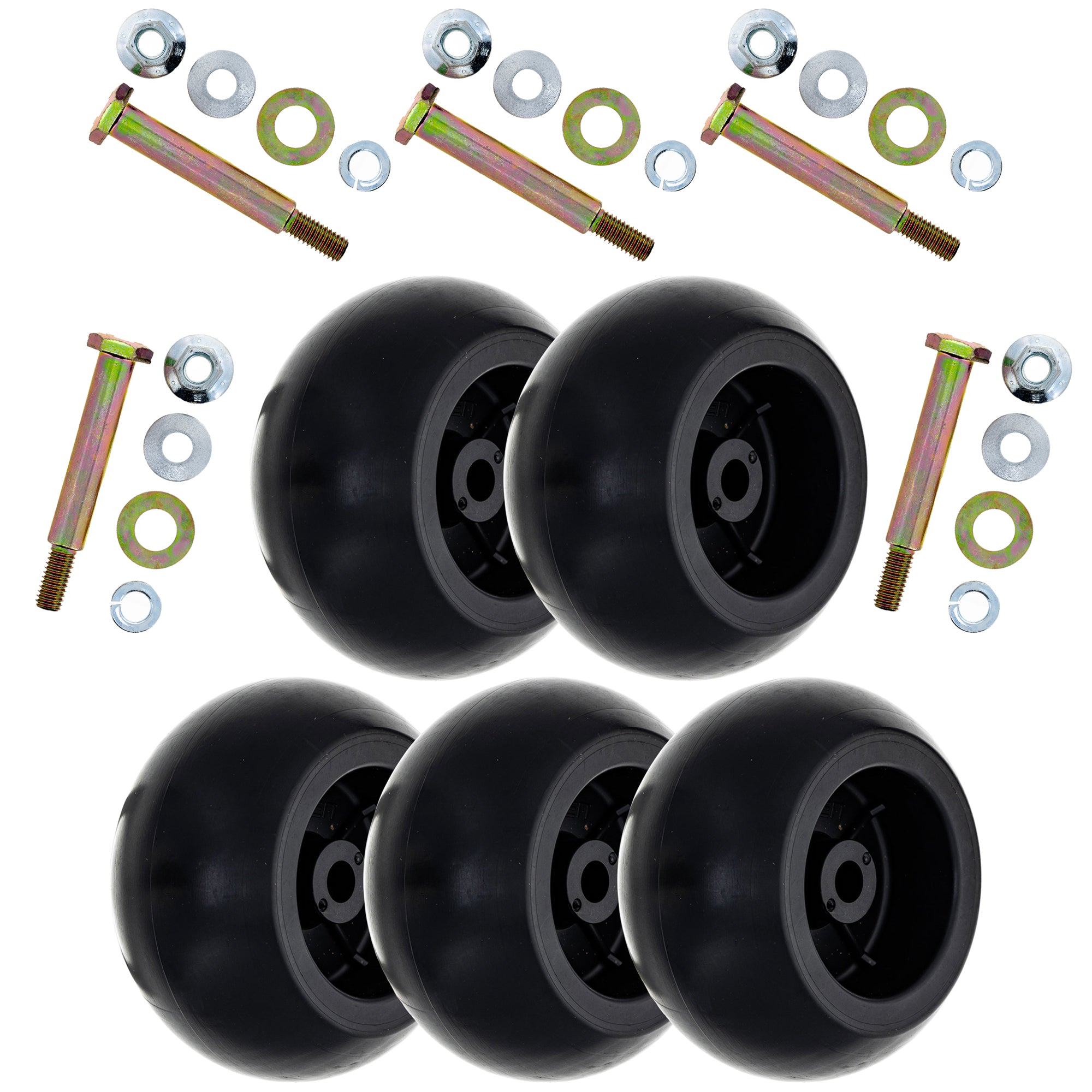 Deck Wheel Kit For MTD Columbia RZT50 753-04856A 734-04155 734-04039A