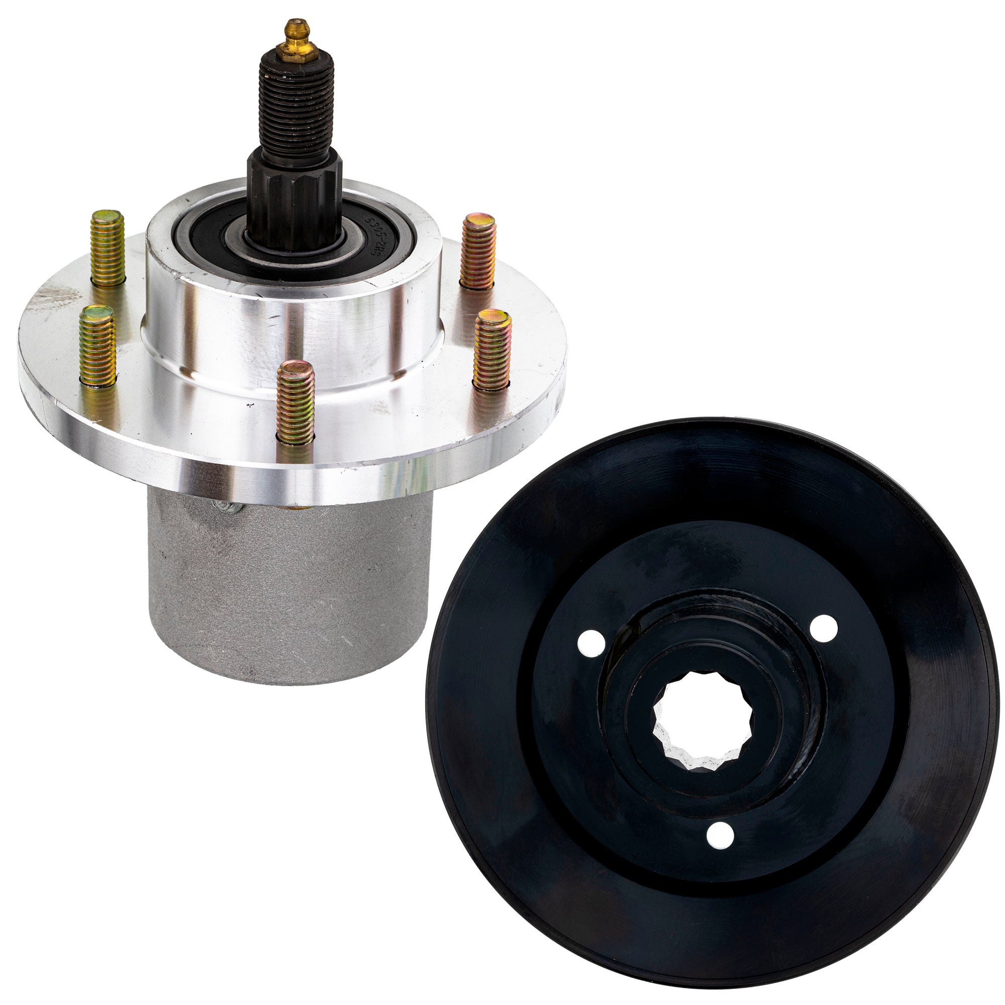 Spindle & Pulley Set For Great Dane Gravely MK1013475