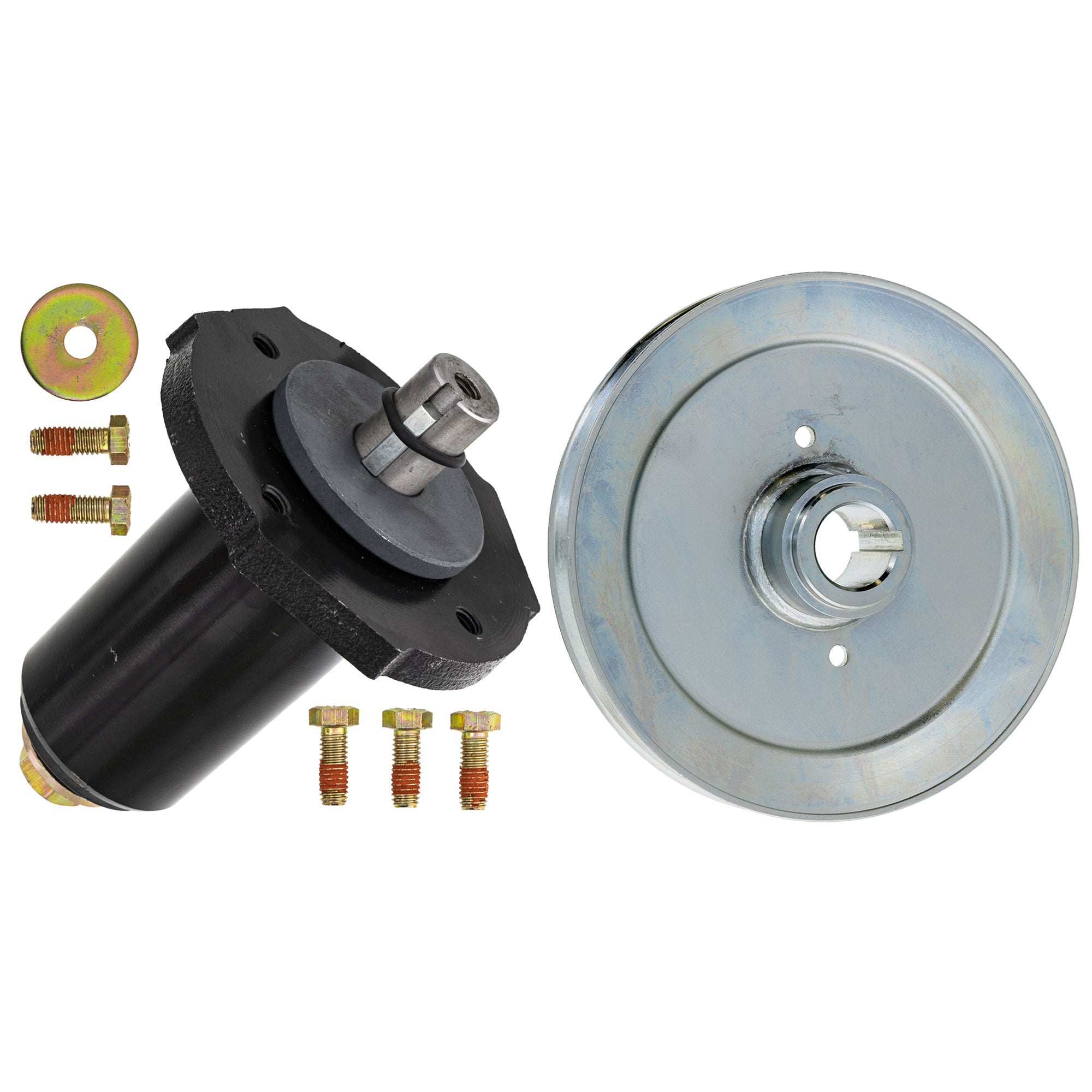 Spindle & Pulley Set For Gravely MK1013566