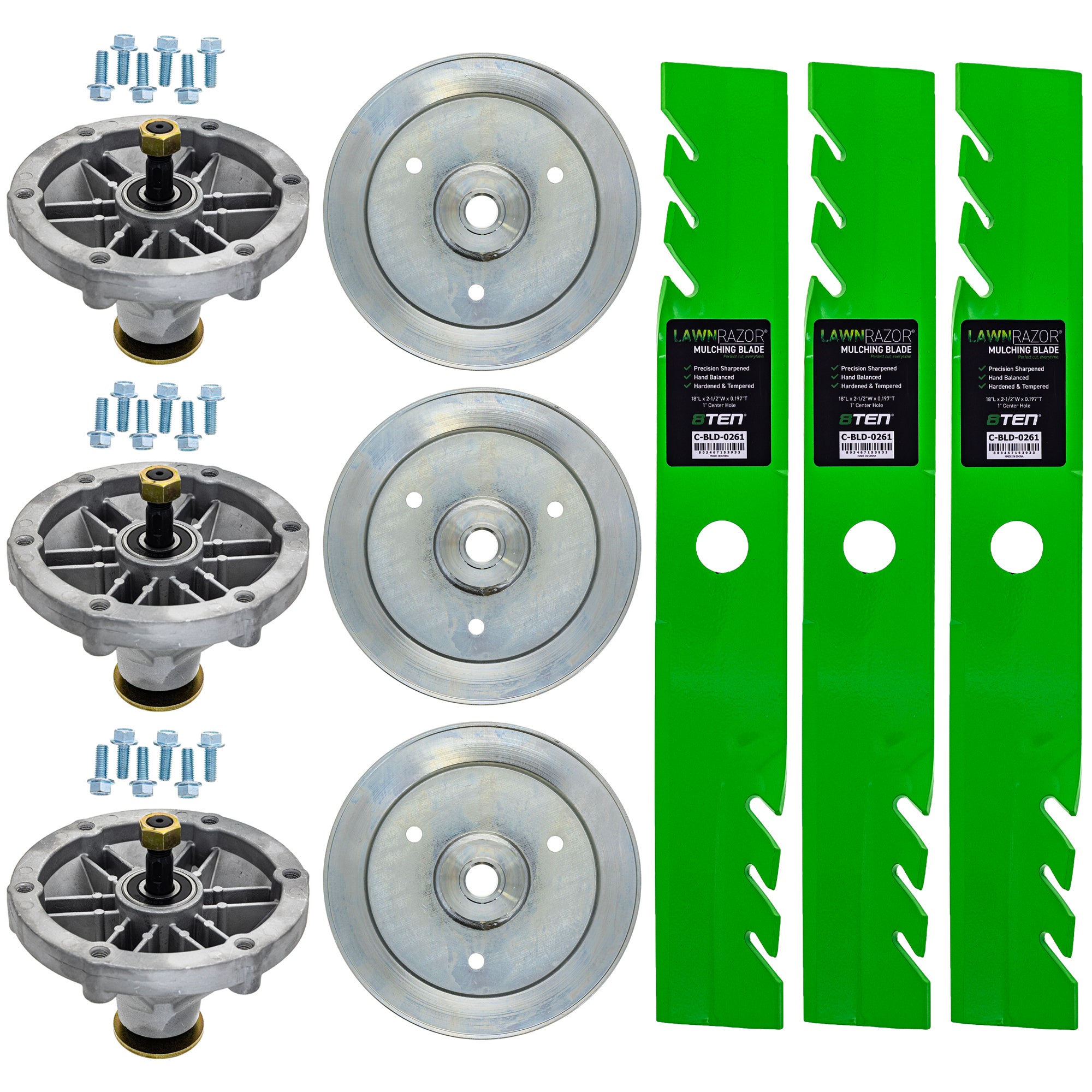 Deck Rebuild Kit For Exmark MK1013628