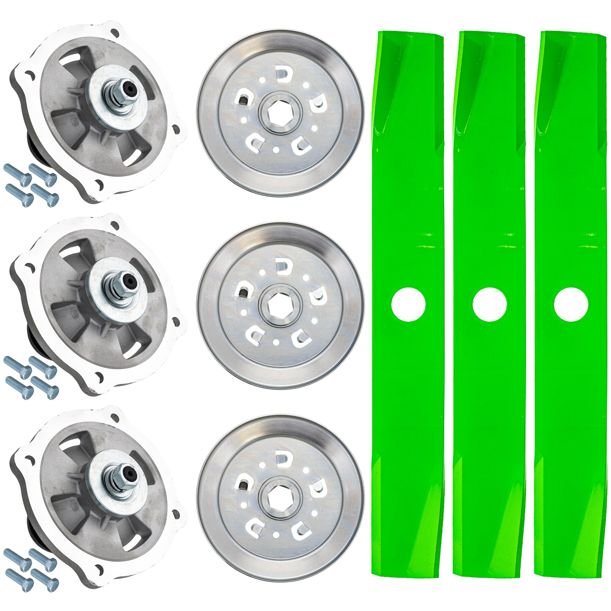 Blade Spindle Kit for Kubota RCK54P-724Z 54-Inch K5645-34340 K5663-34510