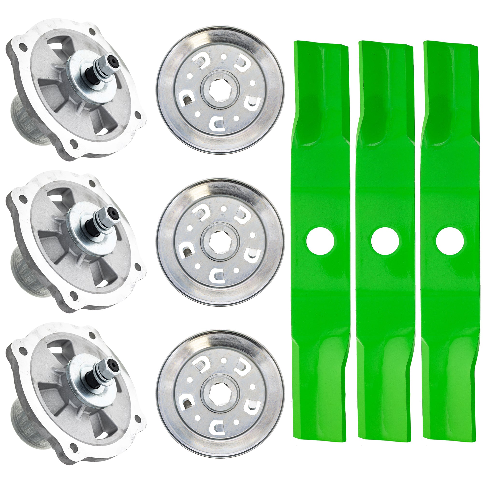 Blade Spindle Kit for Kubota RCK48P-751Z 48-Inch K5583-34340 K5663-34510