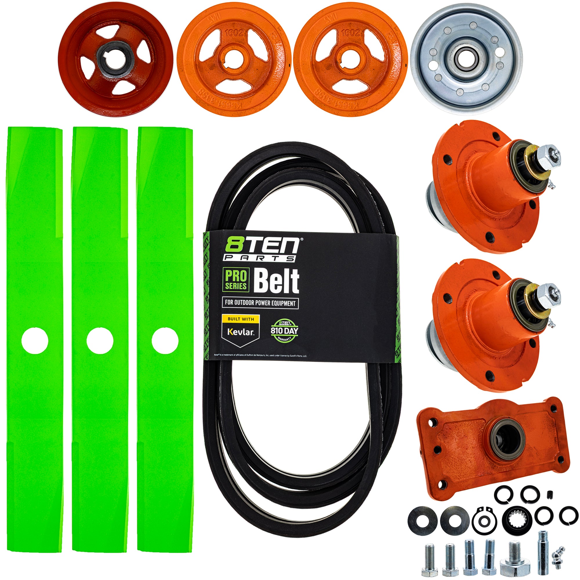 Deck Rebuild Kit for Kubota B2410 B7400 B7300 RCK54-24B 54-Inch K5764-34330