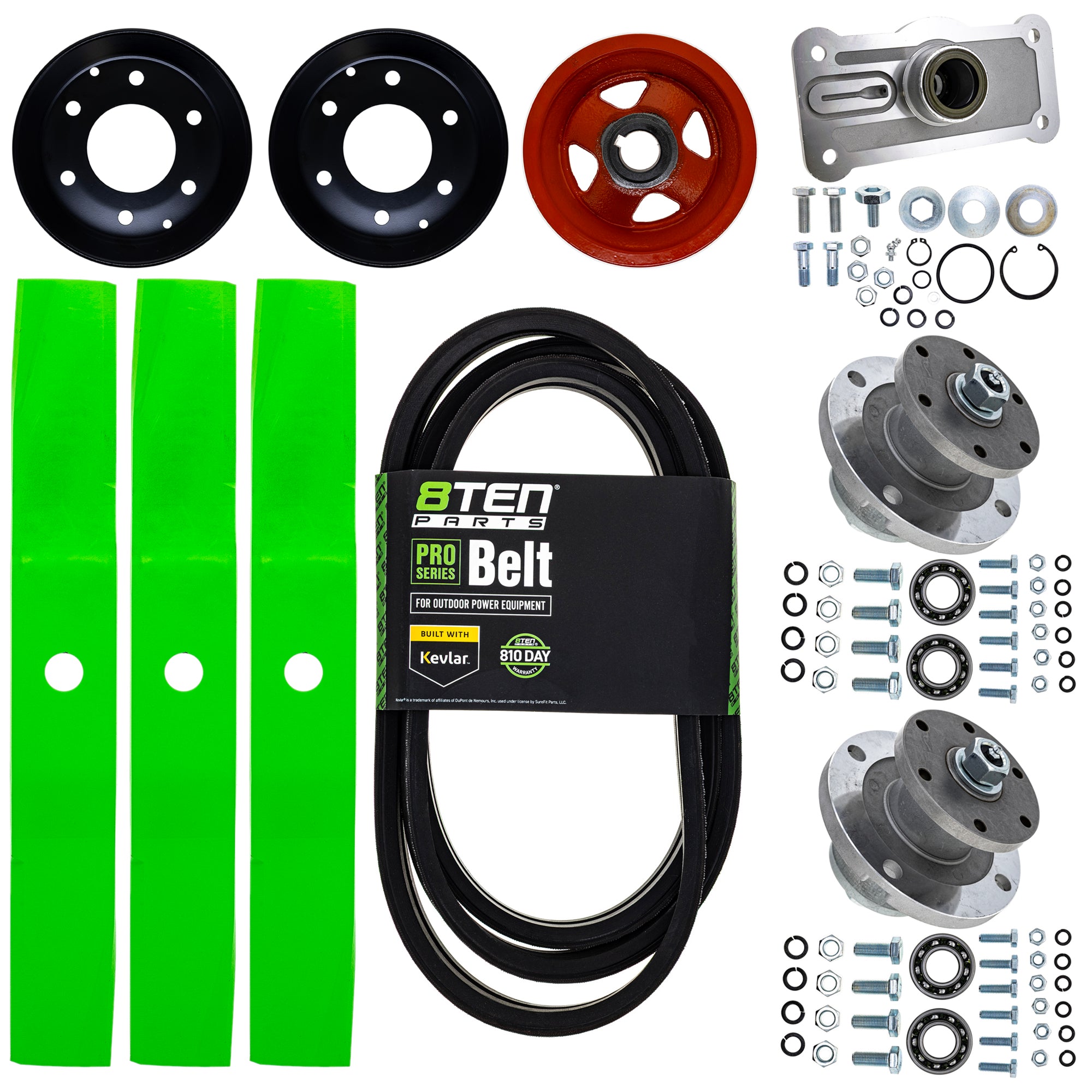 Blade Spindle Belt Kit for Kubota B7500DT RCK54-75B 54-Inch K5351-34330