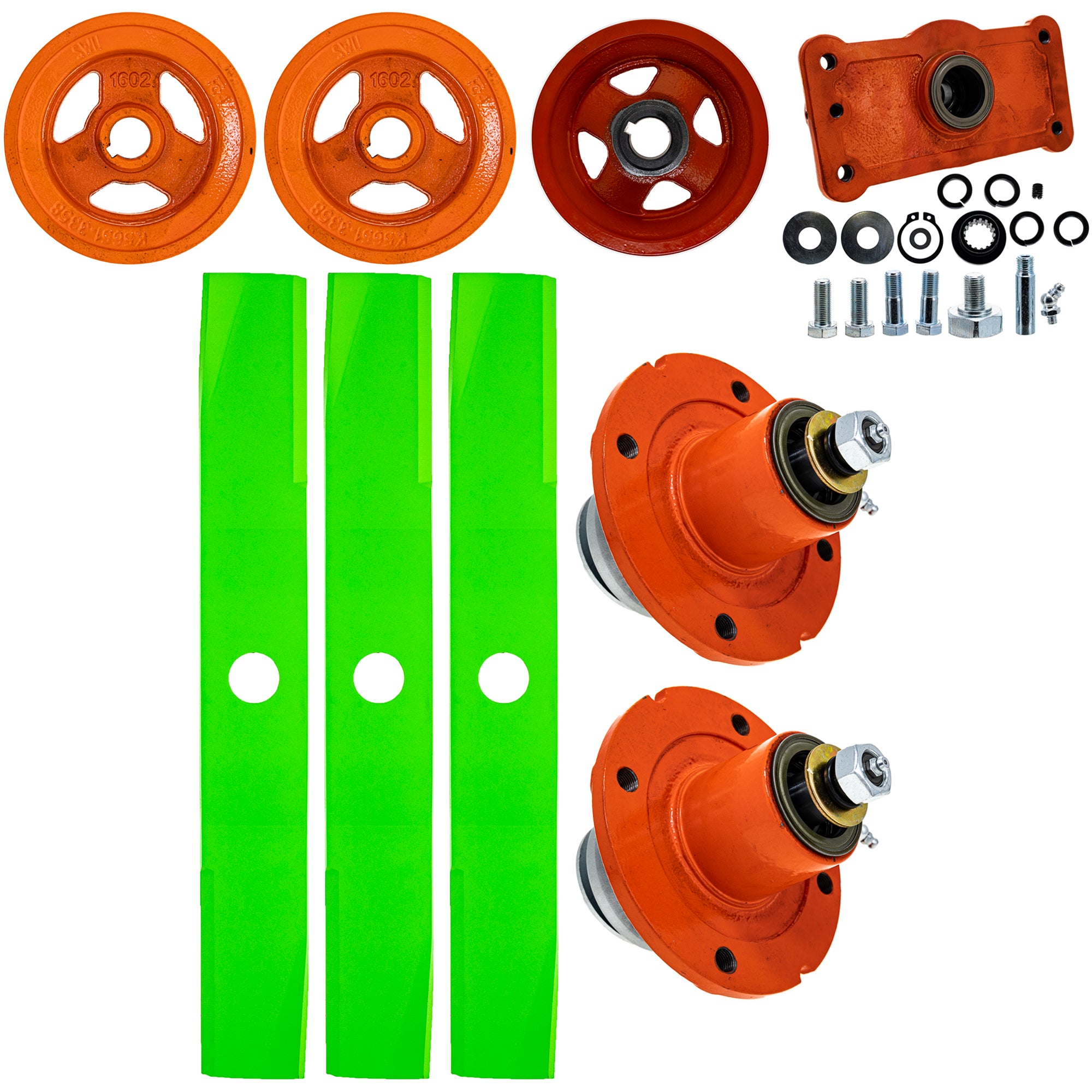 Blade Spindle Kit for Kubota B2410 B7400 RCK54-24B 54-Inch K5764-34330
