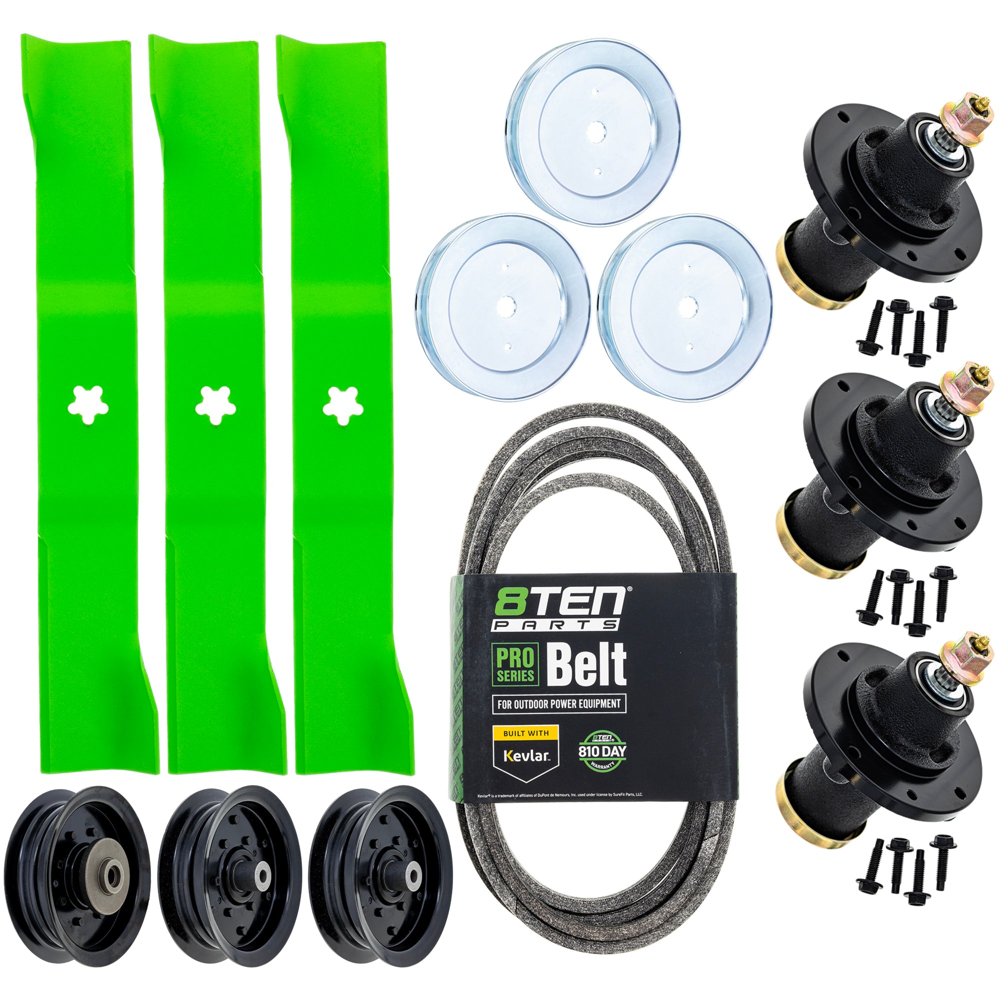 Deck Rebuild Kit for Husqvarna Z254F 54-Inch 582760502 539131898 592951801