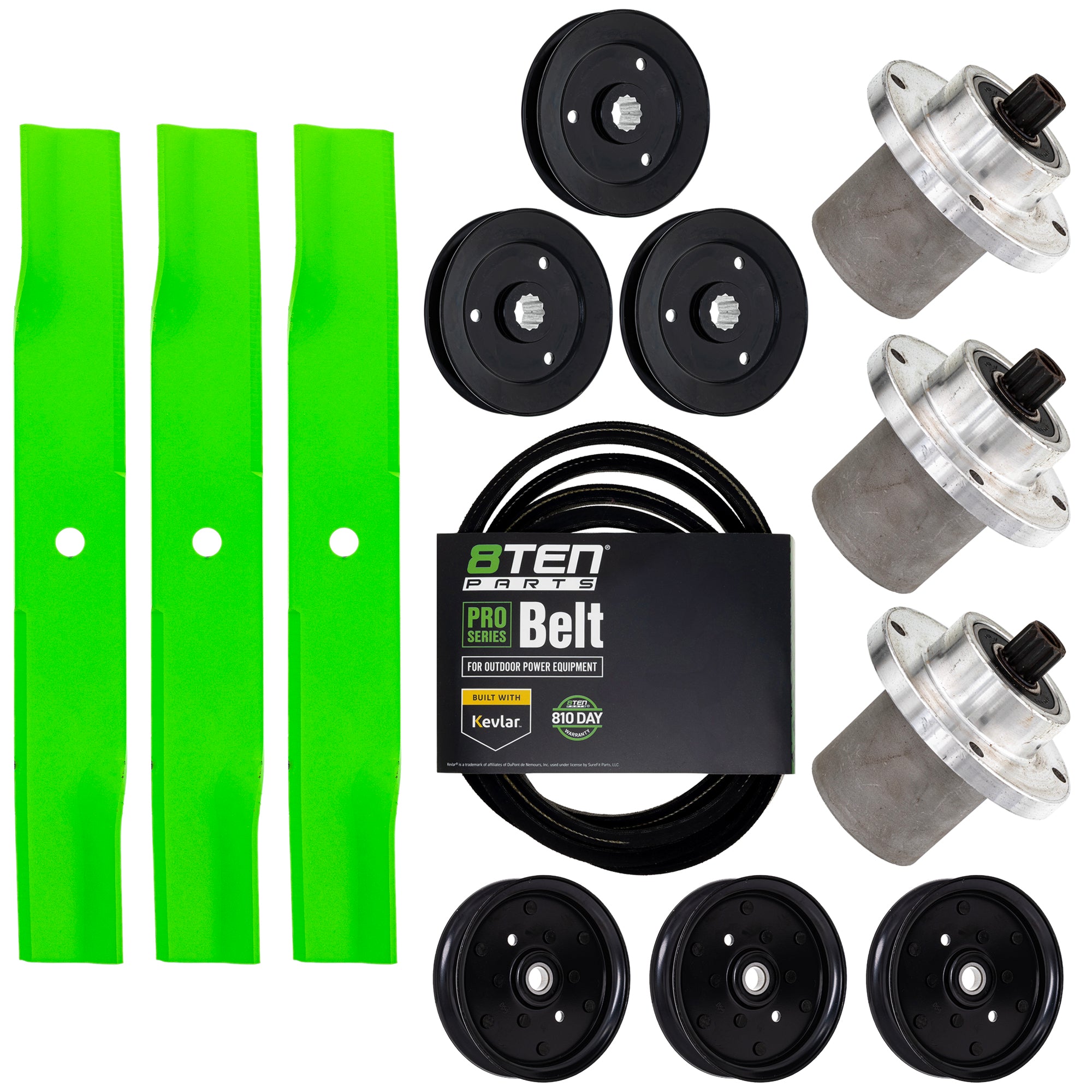Deck Rebuild Kit for Hustler Trimstar 54-Inch 797696 783506 601788 781856