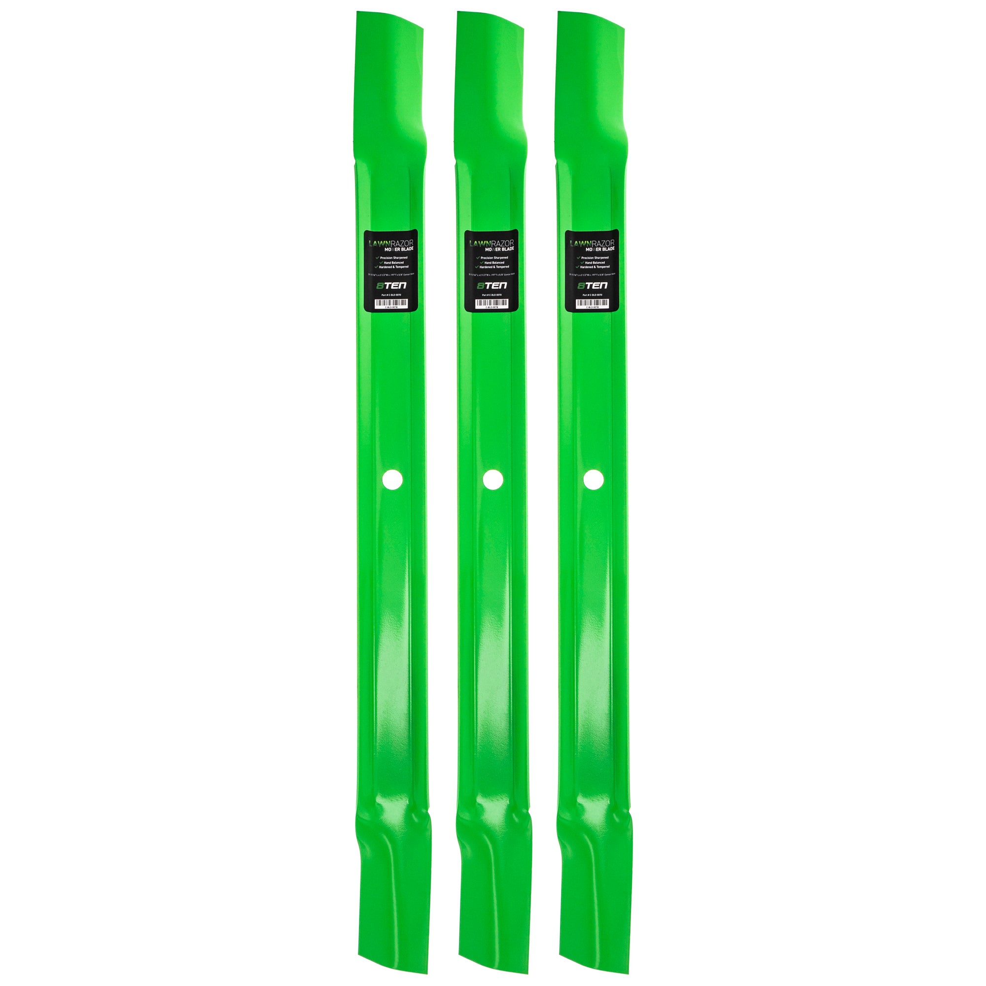 LawnRAZOR Deck Mower Blade For Toro 80-4430-03 80-4430 33-4750-03 33-4750 28-7600 | 3-PACK
