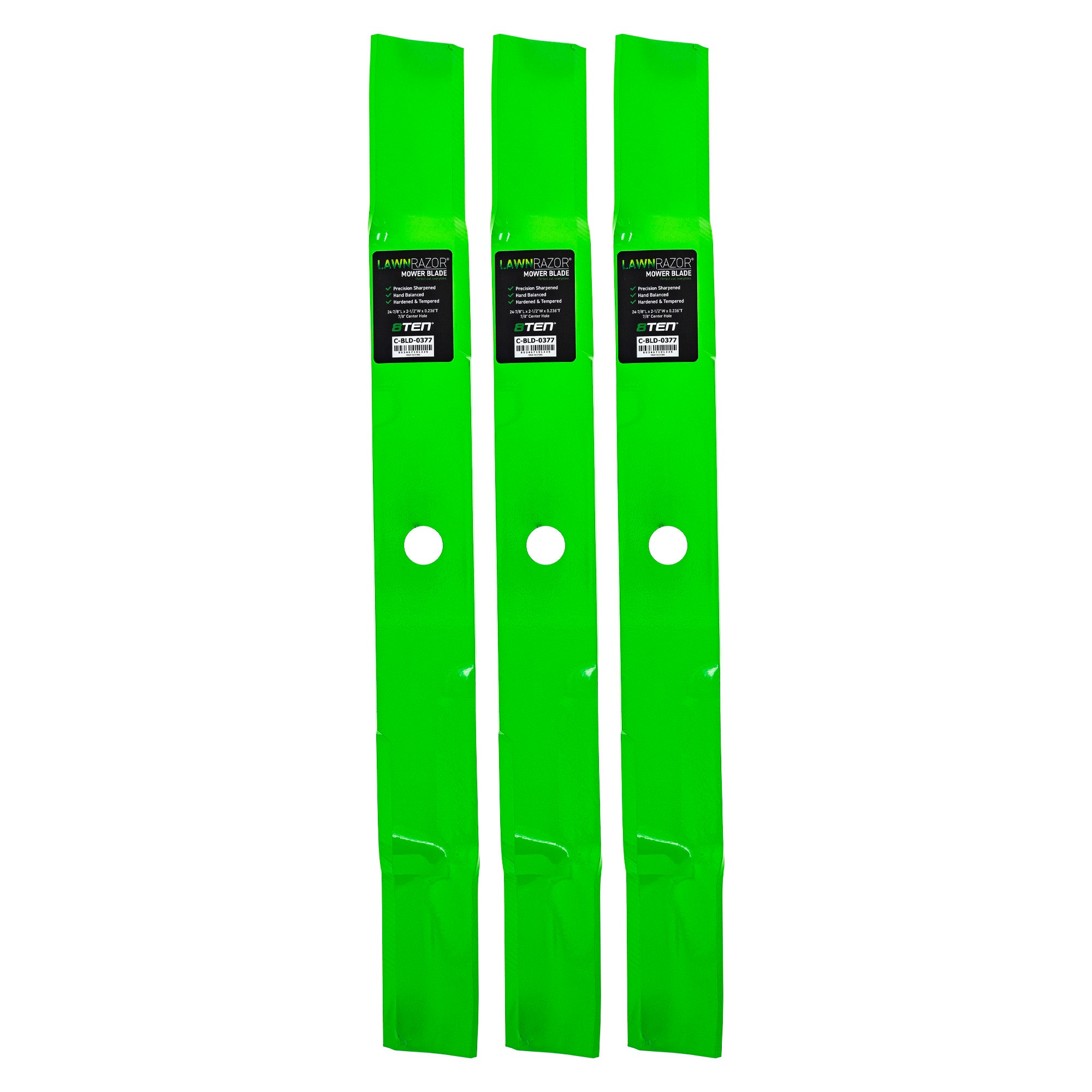LawnRAZOR Mulching Blade For John Deere M142514 | 3-PACK
