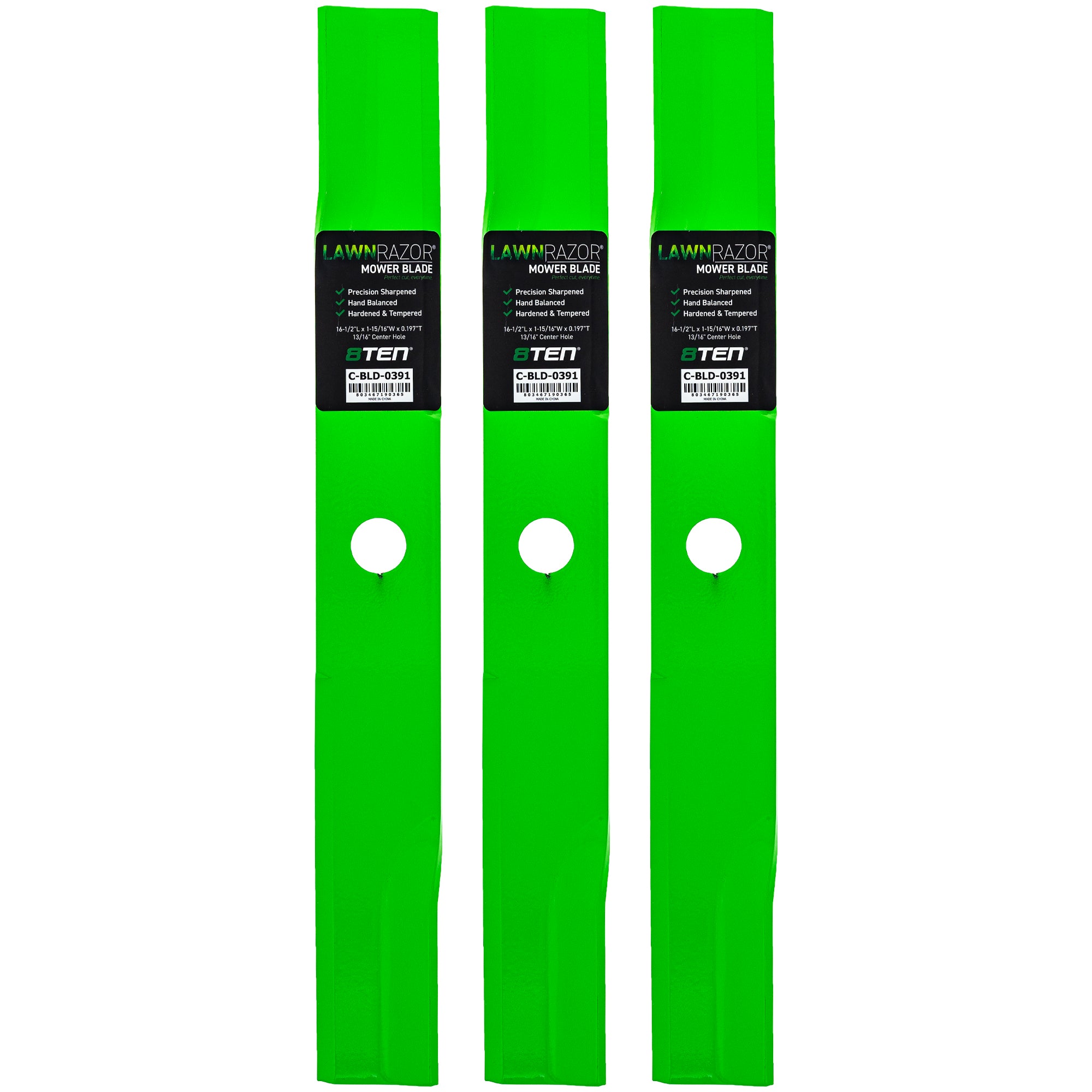 LawnRAZOR High Lift Blade For Ferris 1759055YP 1759055S | 3-PACK