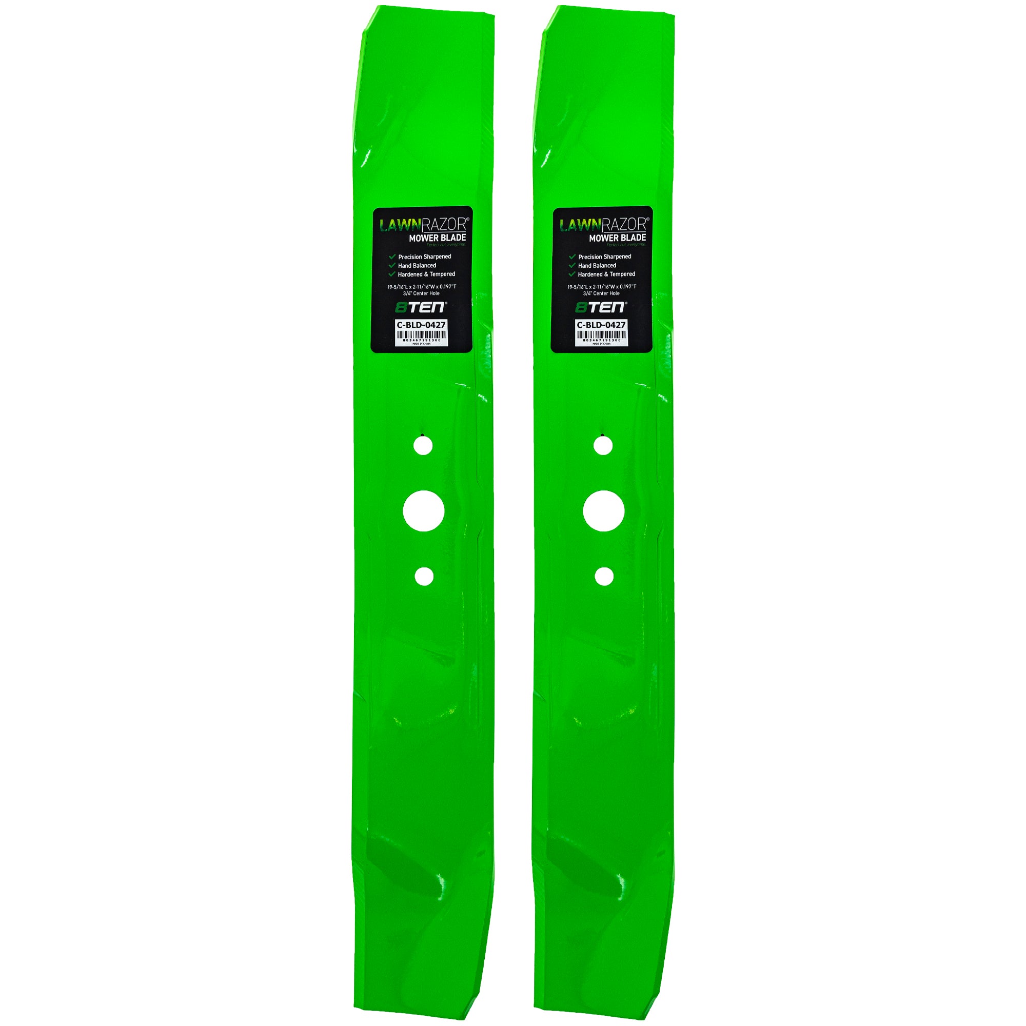LawnRAZOR Mulching Blade For Cub Cadet 759-3829 742P3032 | 2-PACK