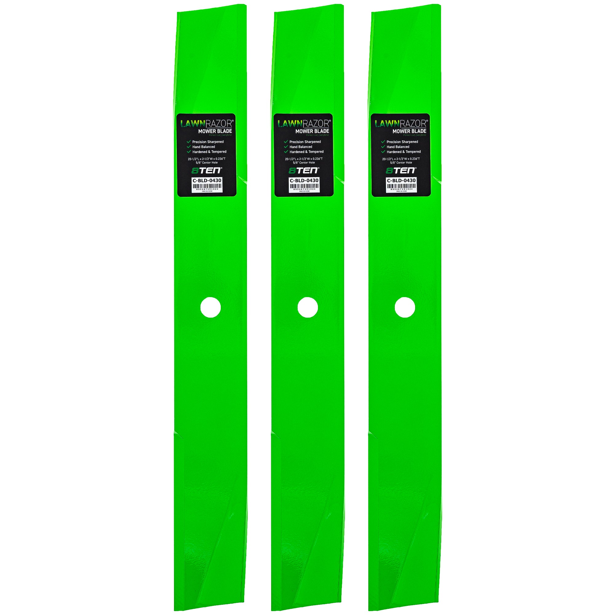 LawnRAZOR High Lift Blade For Toro 105-7777-03 105-7777 | 3-PACK