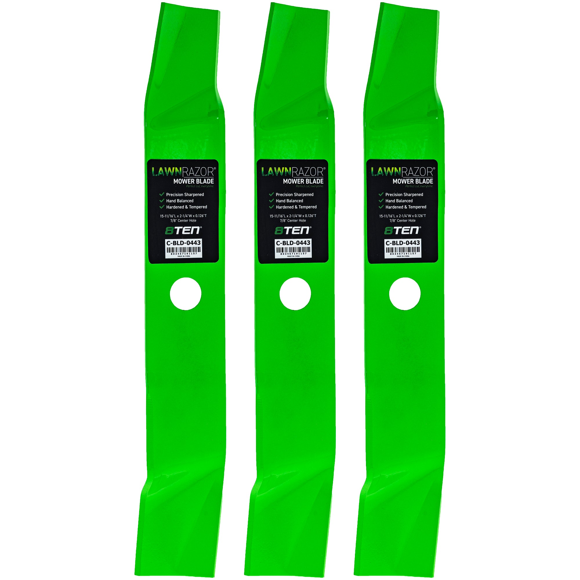 LawnRAZOR Mulching Blade For Murray Briggs & Stratton Scotts 056631E701MA 056631E701 | 3-PACK