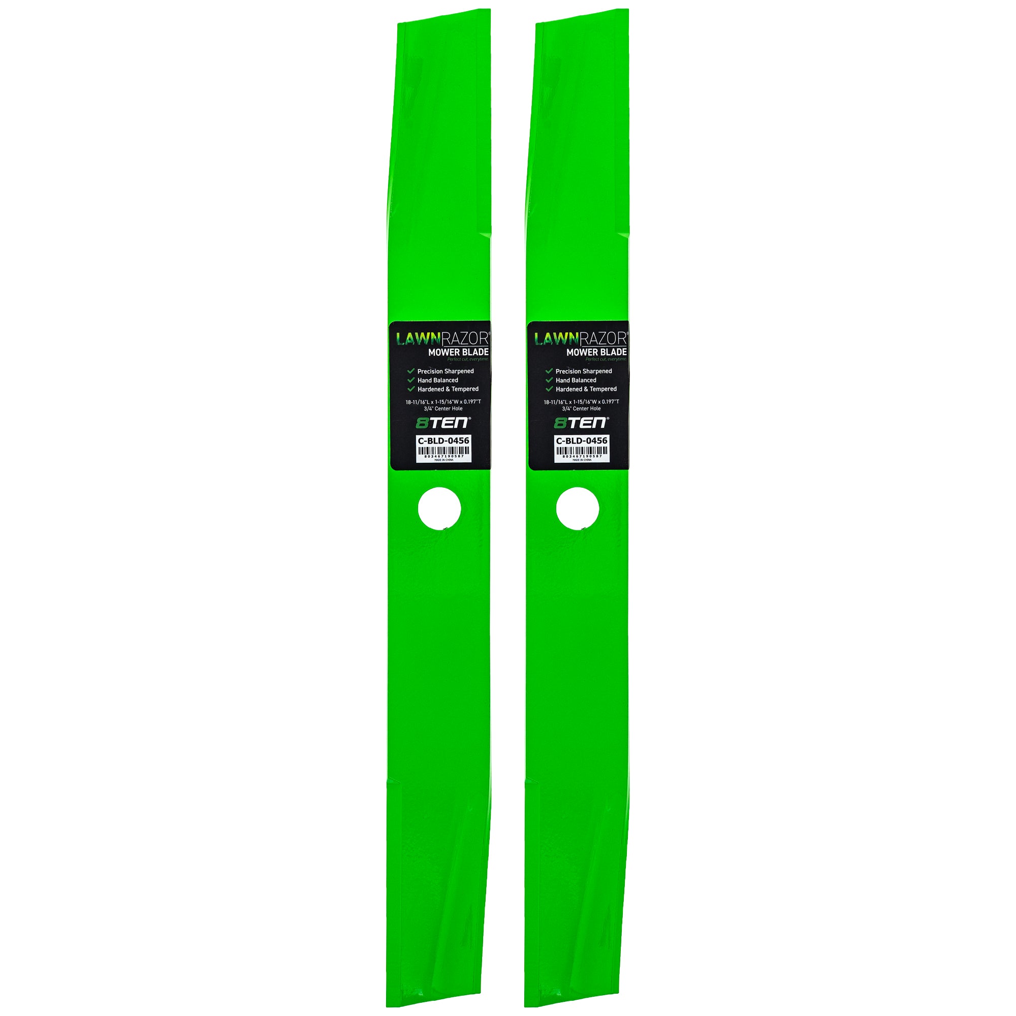 LawnRAZOR High Lift Blade For Toro 109918 109079 | 2-PACK