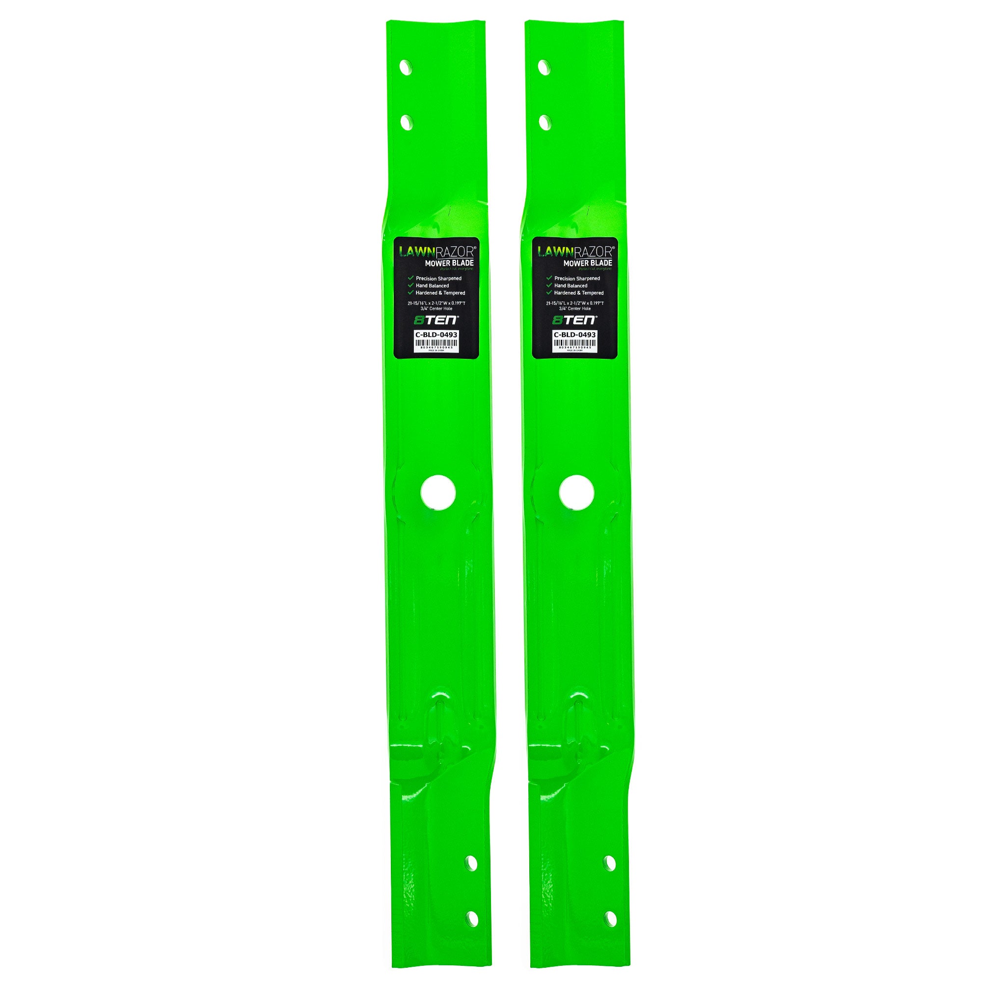 LawnRAZOR High Lift Blade For Ariens Gravely 01584500 | 2-PACK