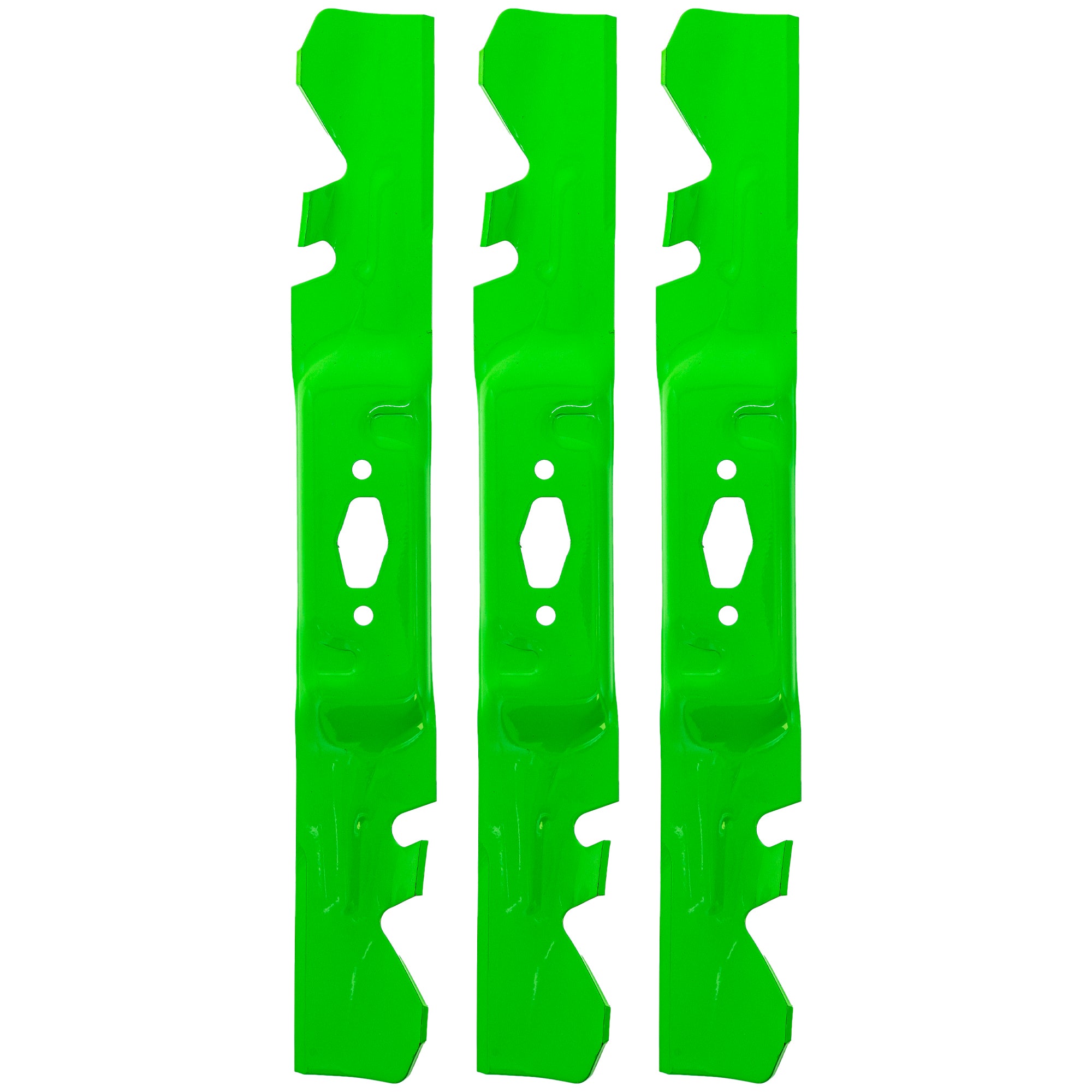 LawnRAZOR Toothed Blade For Troy-Bilt Cub Cadet Craftsman CMXGZAM110205 742P05086-X 742-05530-X | 3-PACK
